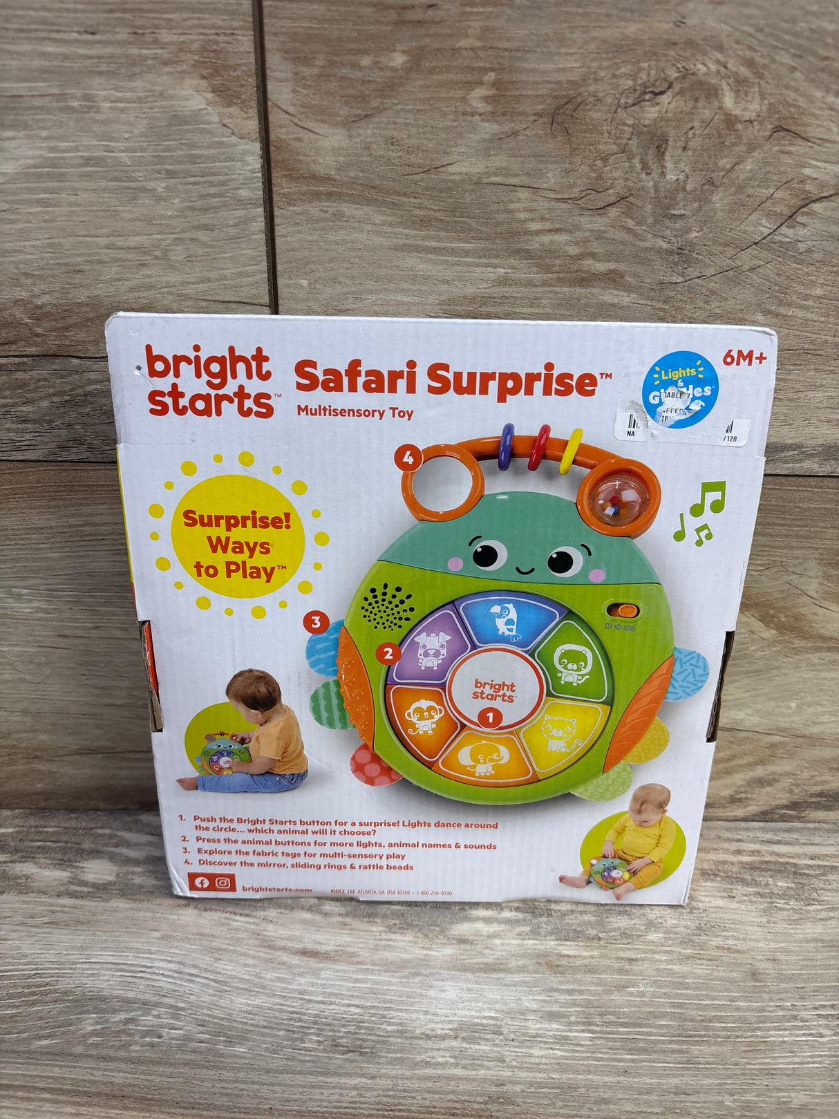 NEW Bright Starts Safari Surprise Toy