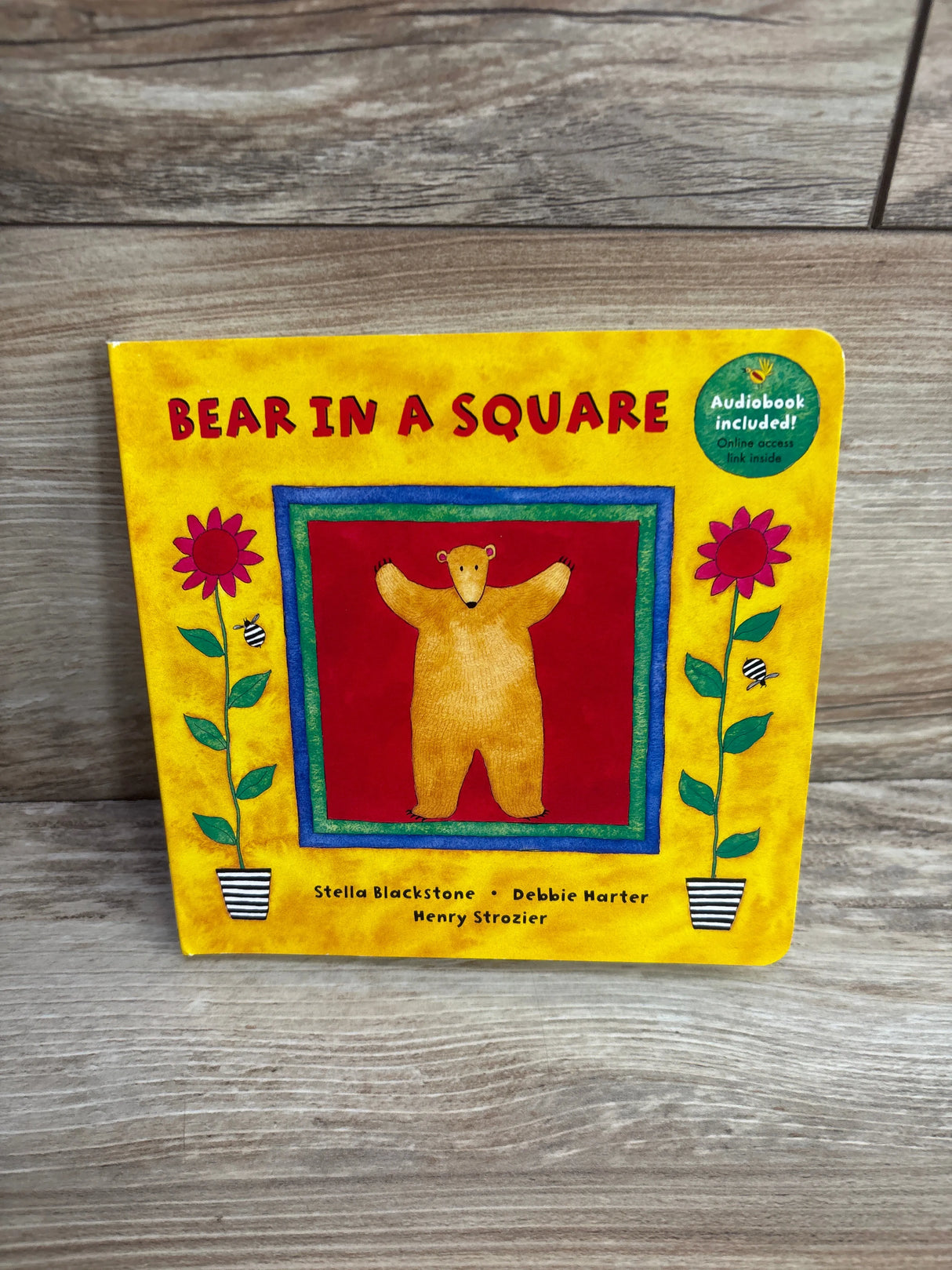 Barefoot Books Bear in a Square Board Book