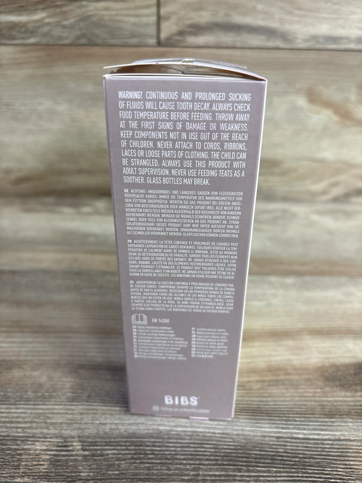 NEW Bibs Baby Glass Bottle Complete Set 4oz
