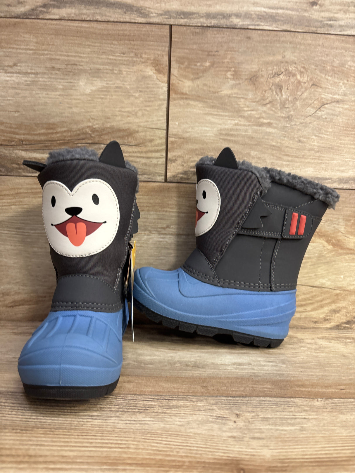 NEW Cat & Jack Frankie Winter Boots Blue sz 9c