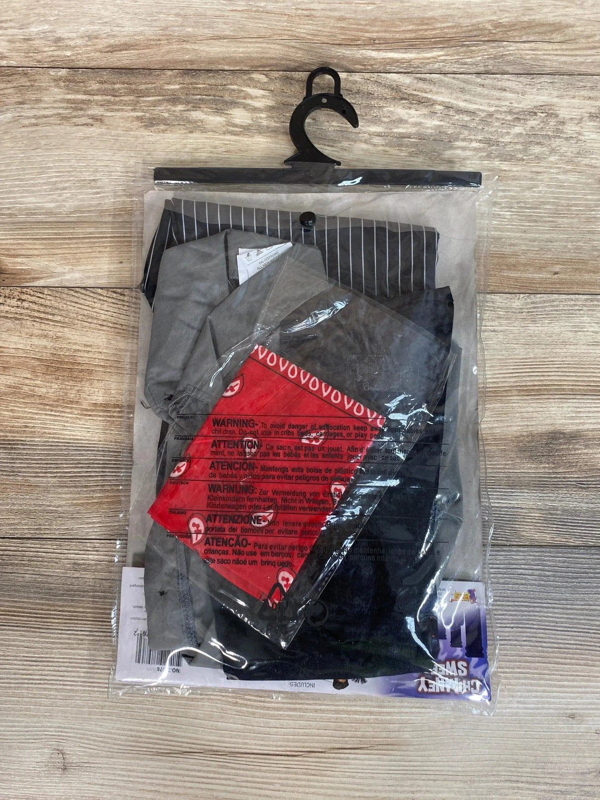NEW Forum Novelties Chimney Sweep Costume Grey/Black Size 4T-6 - Me 'n Mommy To Be
