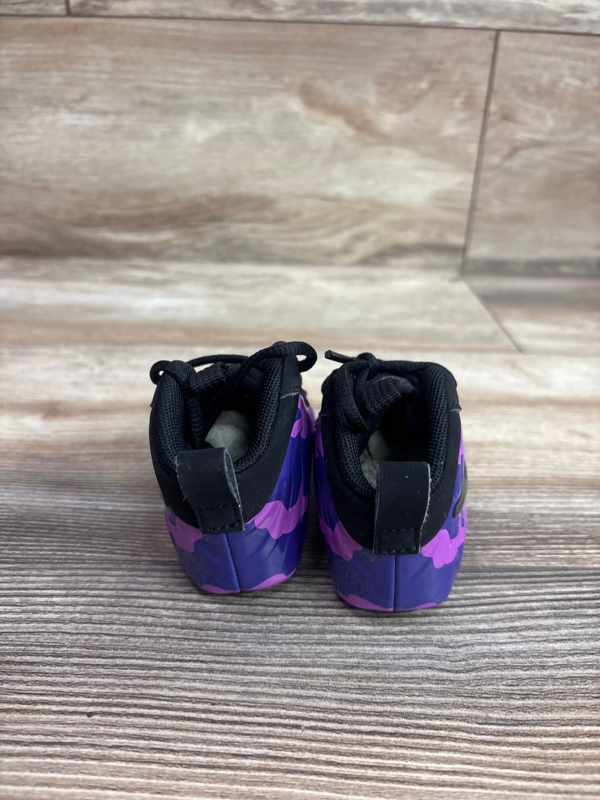 Nike Little Posite Pro Crib 'Hyper Violet' Sneakers sz 3c