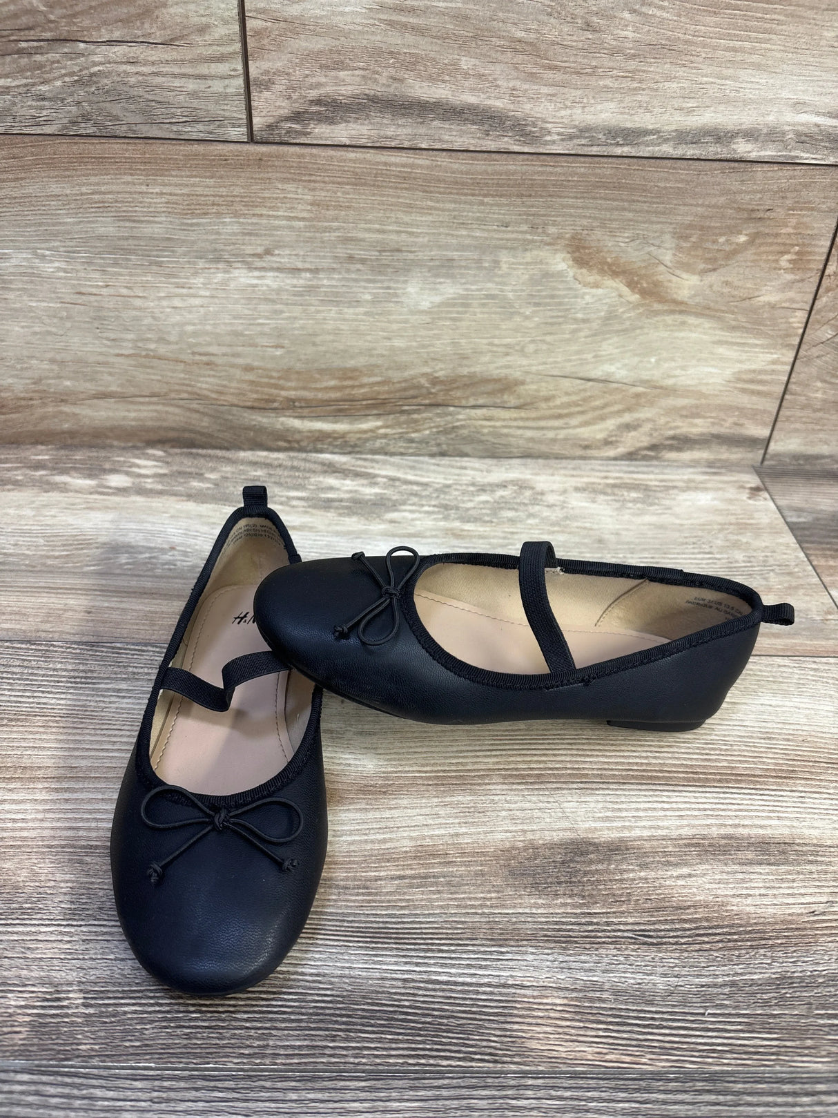 H&M Ballet Flats Black sz 13.5c