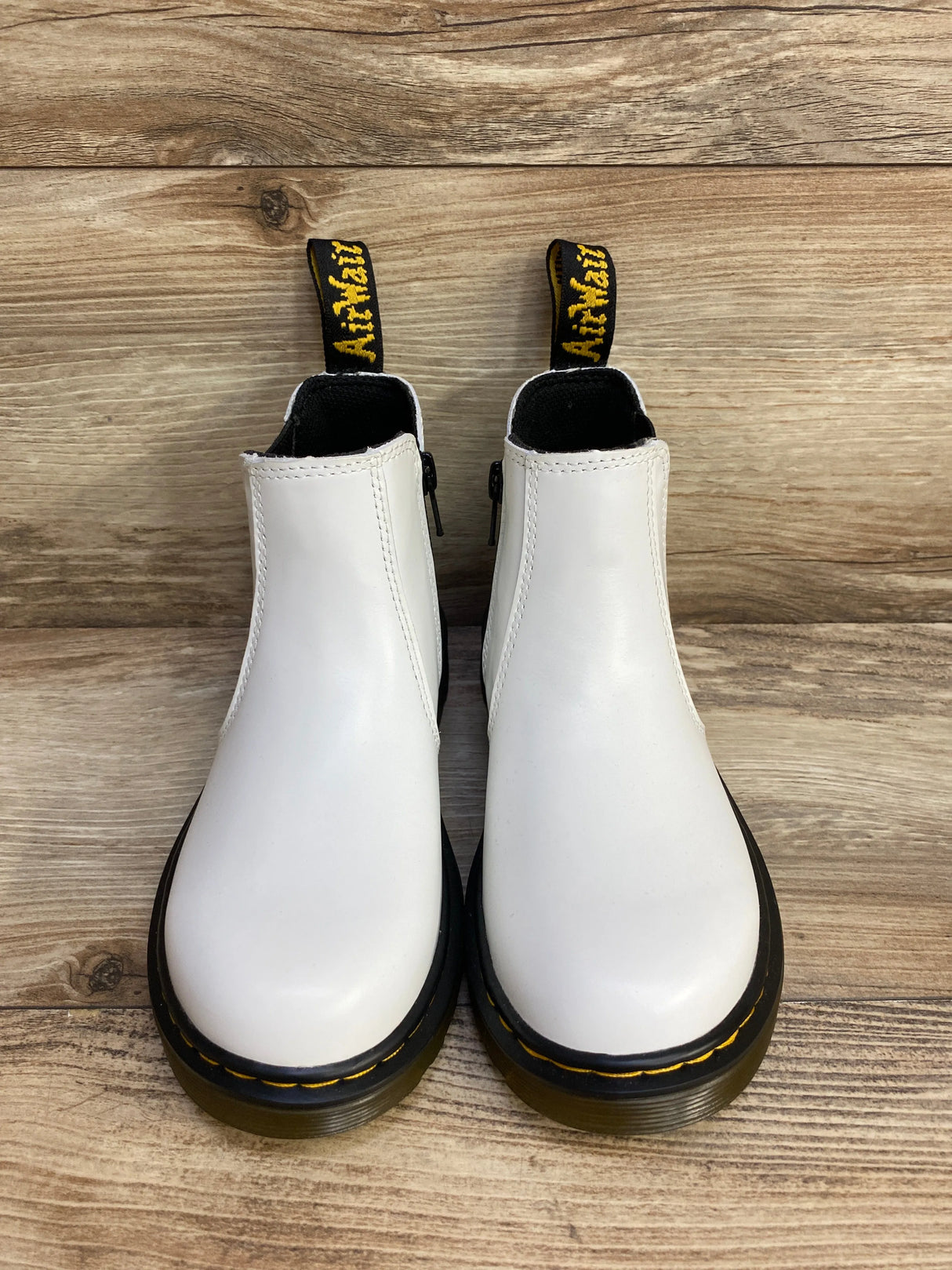 Dr. Martens Chelsea Boot White sz 1Y - Me n Mommy To Be