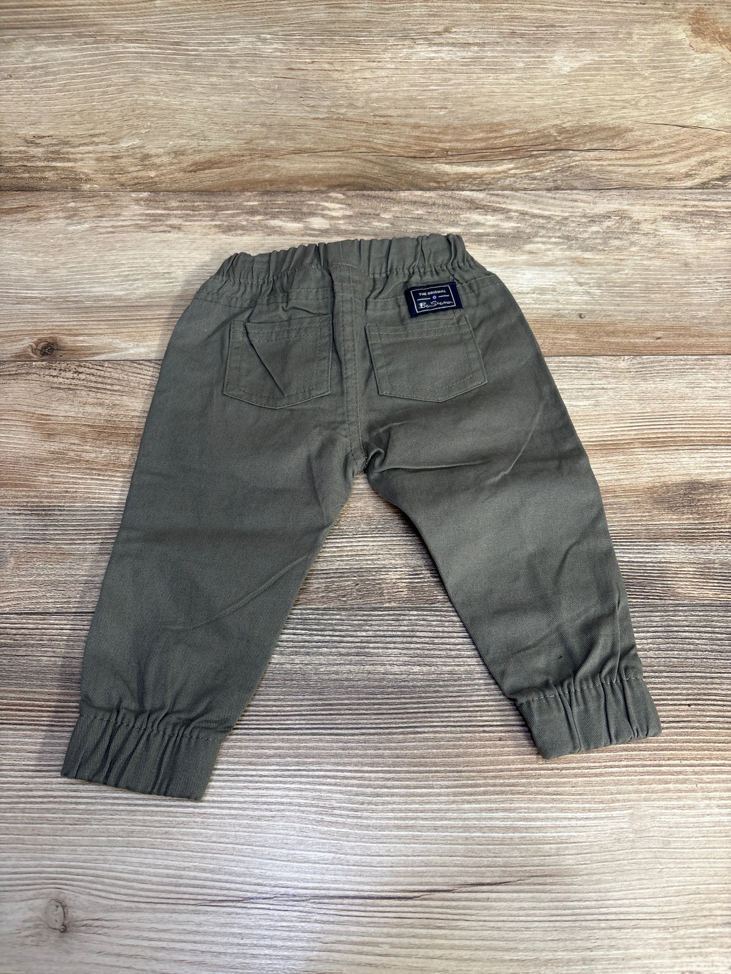 Ben Sherman Pull On Jogger Pants Green sz 6-9m - Me n Mommy To Be
