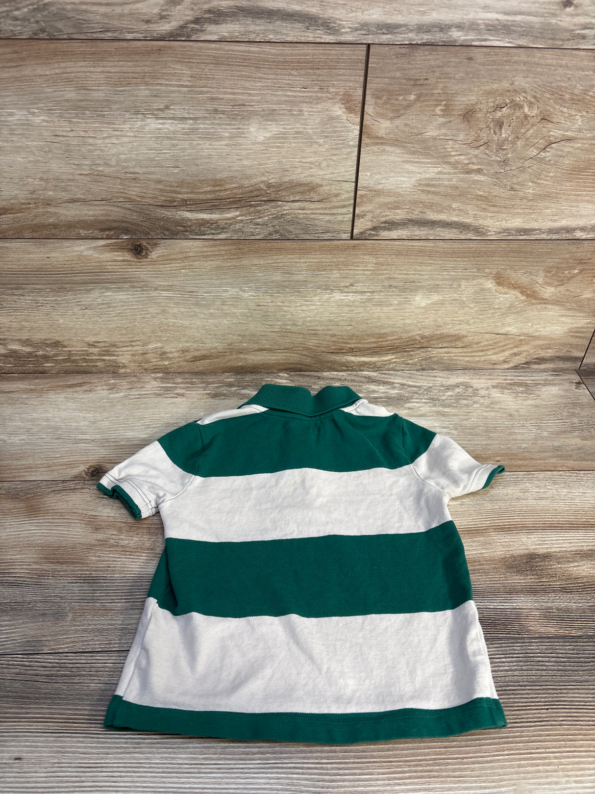 Old Navy Striped Polo Shirt Beige sz 2T