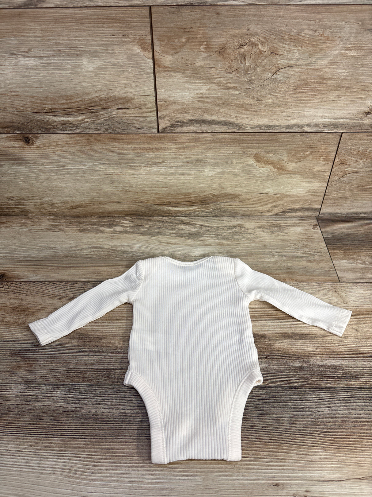 Old Navy Rib-Knit Ivory Bodysuit sz 0-3m