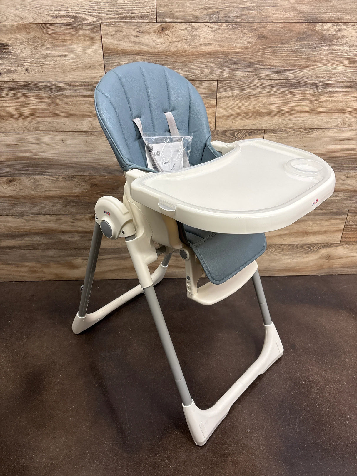 KÜB 3-in-1 Foldable Baby High Chair in Blue