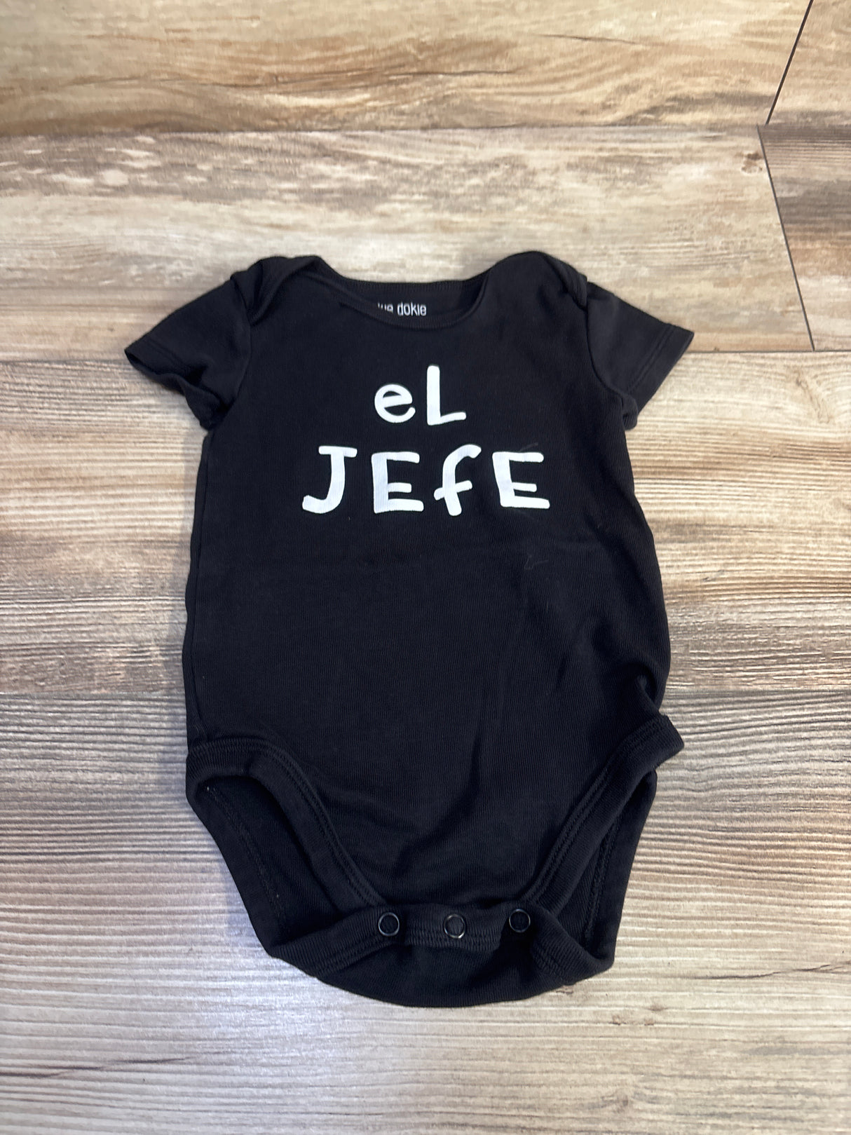 Okie Dokie El Jefe Bodysuit Black sz 12m