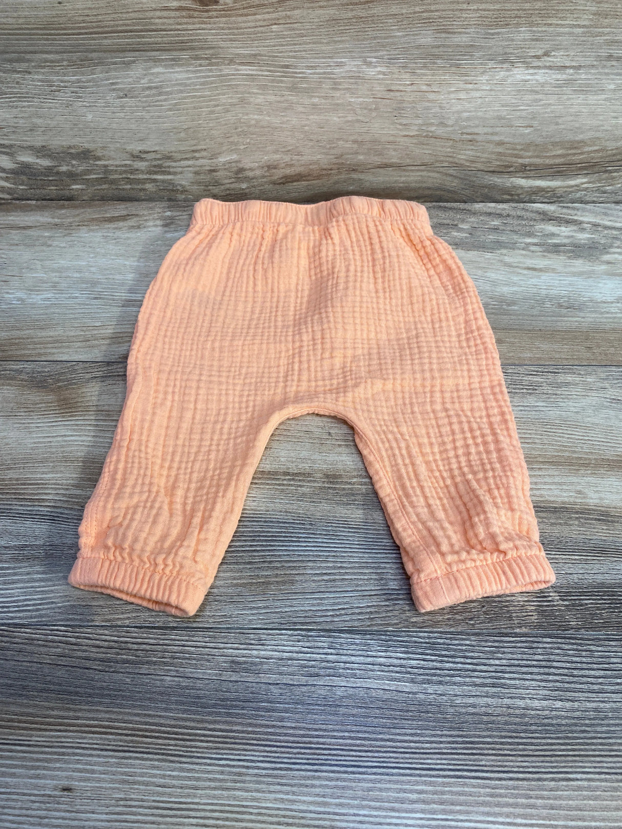 Cat & Jack Muslin Pants Peach sz 6-9m - Me n Mommy To Be