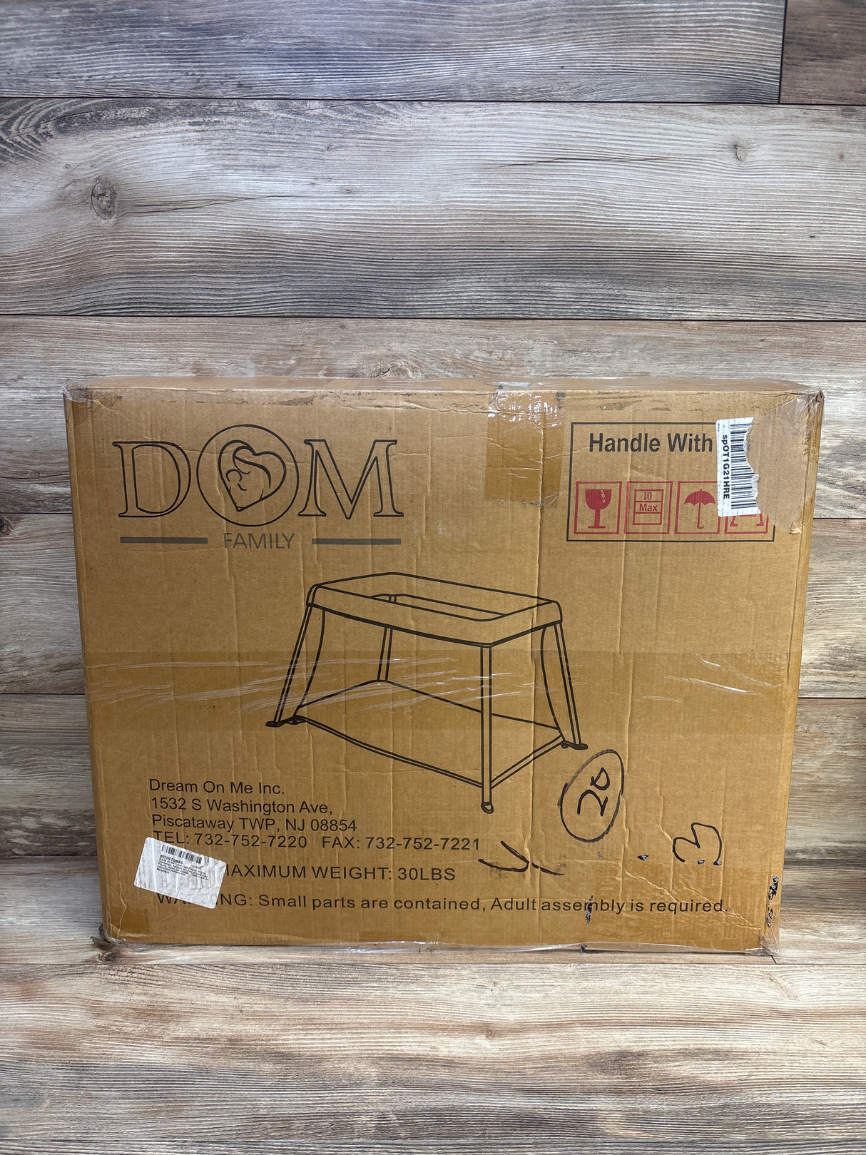 NEW Dream On Me Travel Light Playard in Blue - Me n Mommy To Be