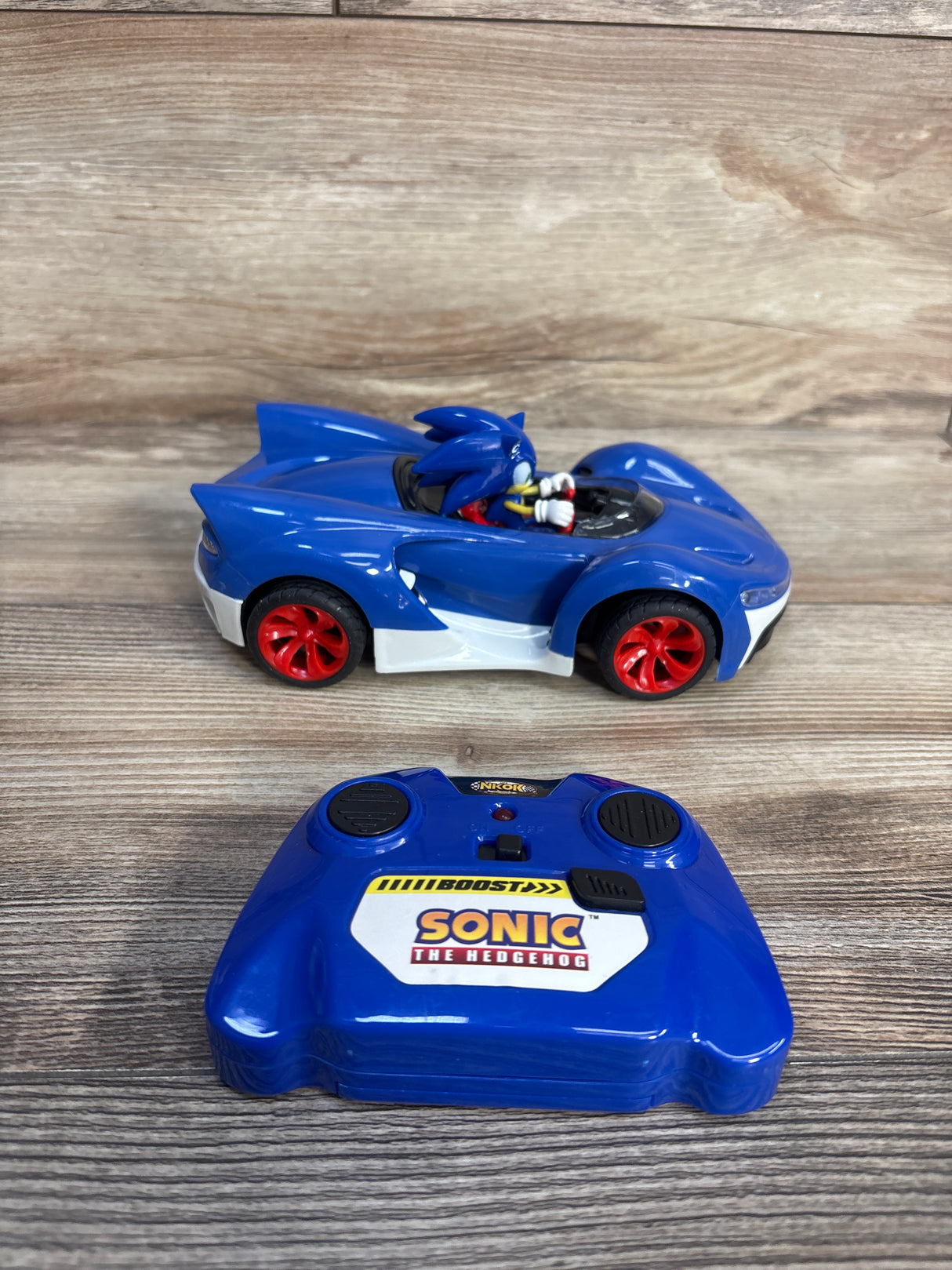 NKOK Team Sonic Racing 2.4GHz RC Toy Car with Turbo Boost