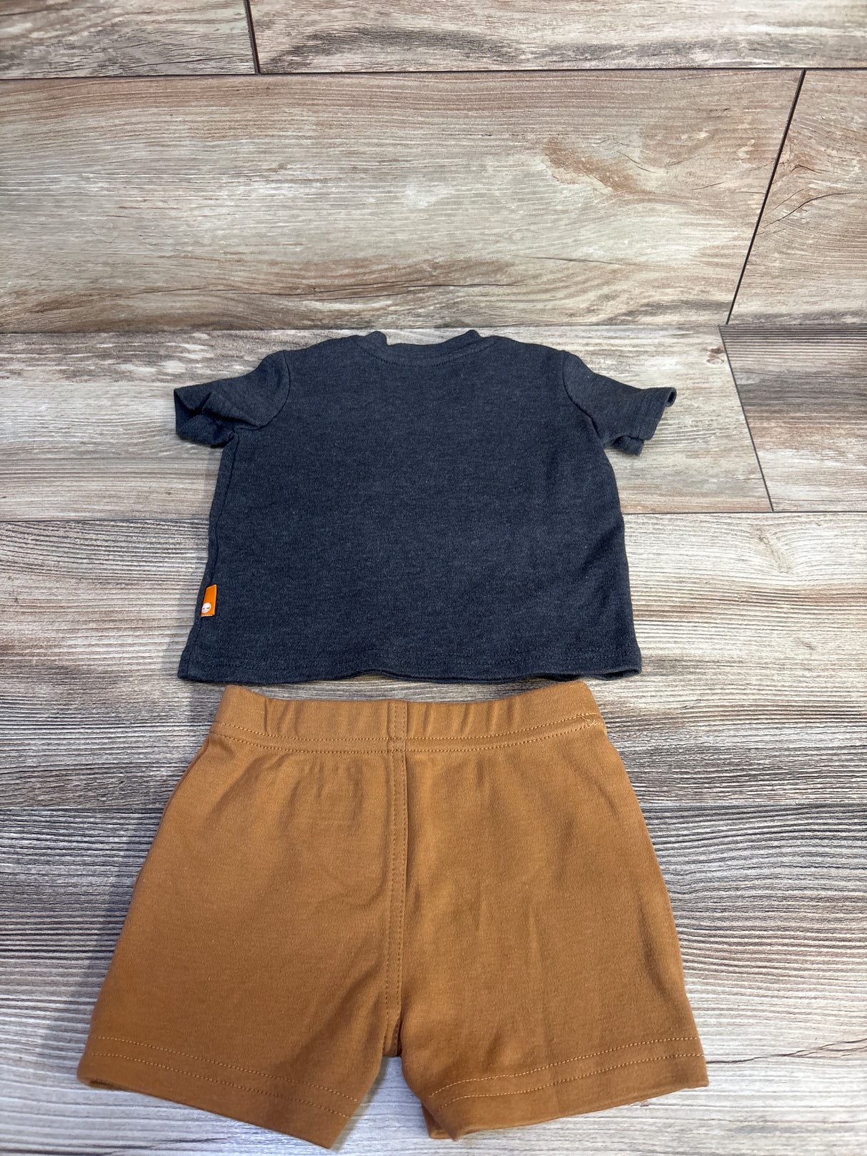 Timberland 2pc Shirt & Shorts Set Grey sz 0-3m
