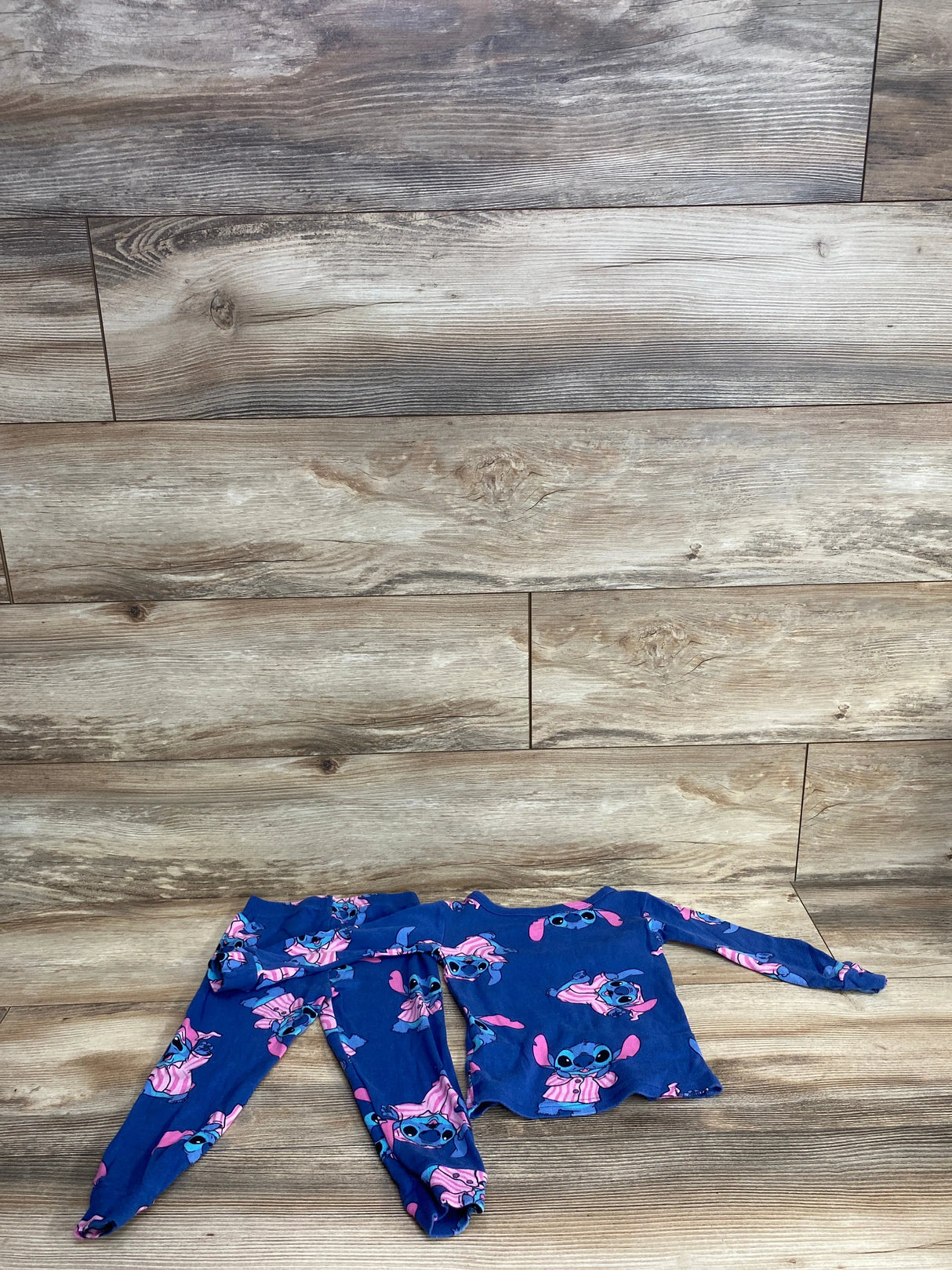 Stitch 2pc Pajama Set Navy sz 3T