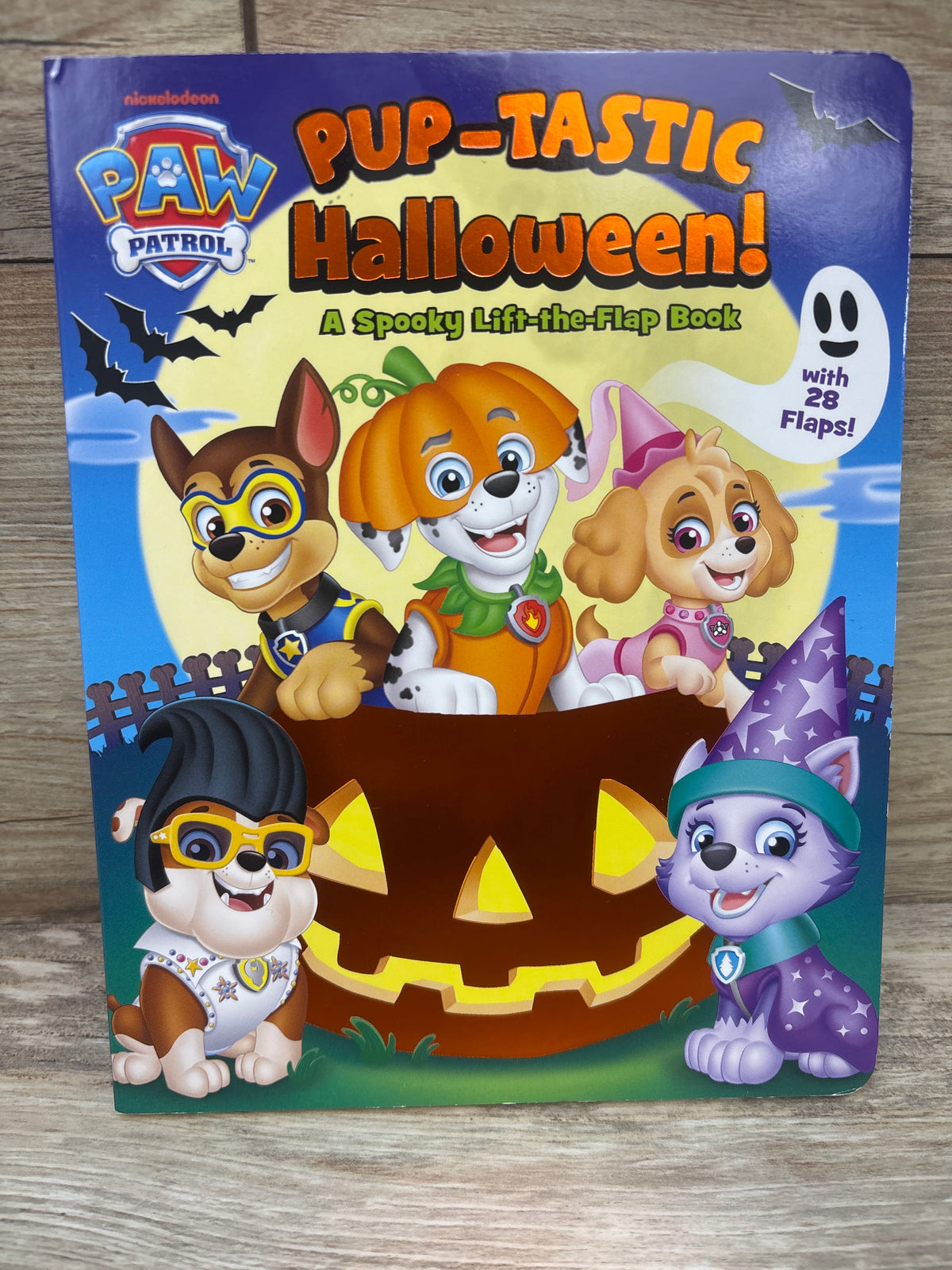 Paw Patrol: Pup-Tastic Halloween Lift-The-Flap Board Book
