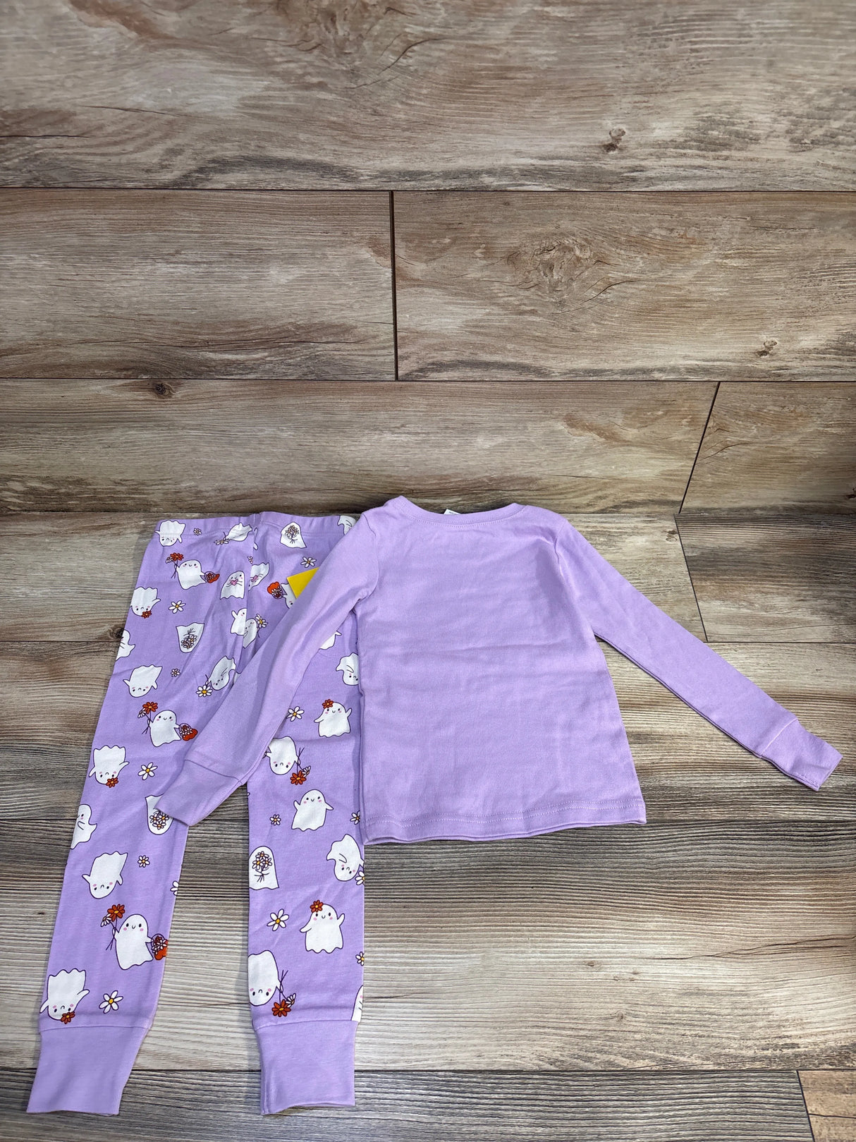 NEW Old Navy 2pc 'Let's Go Ghouls' Pajama Set Purple sz 3T