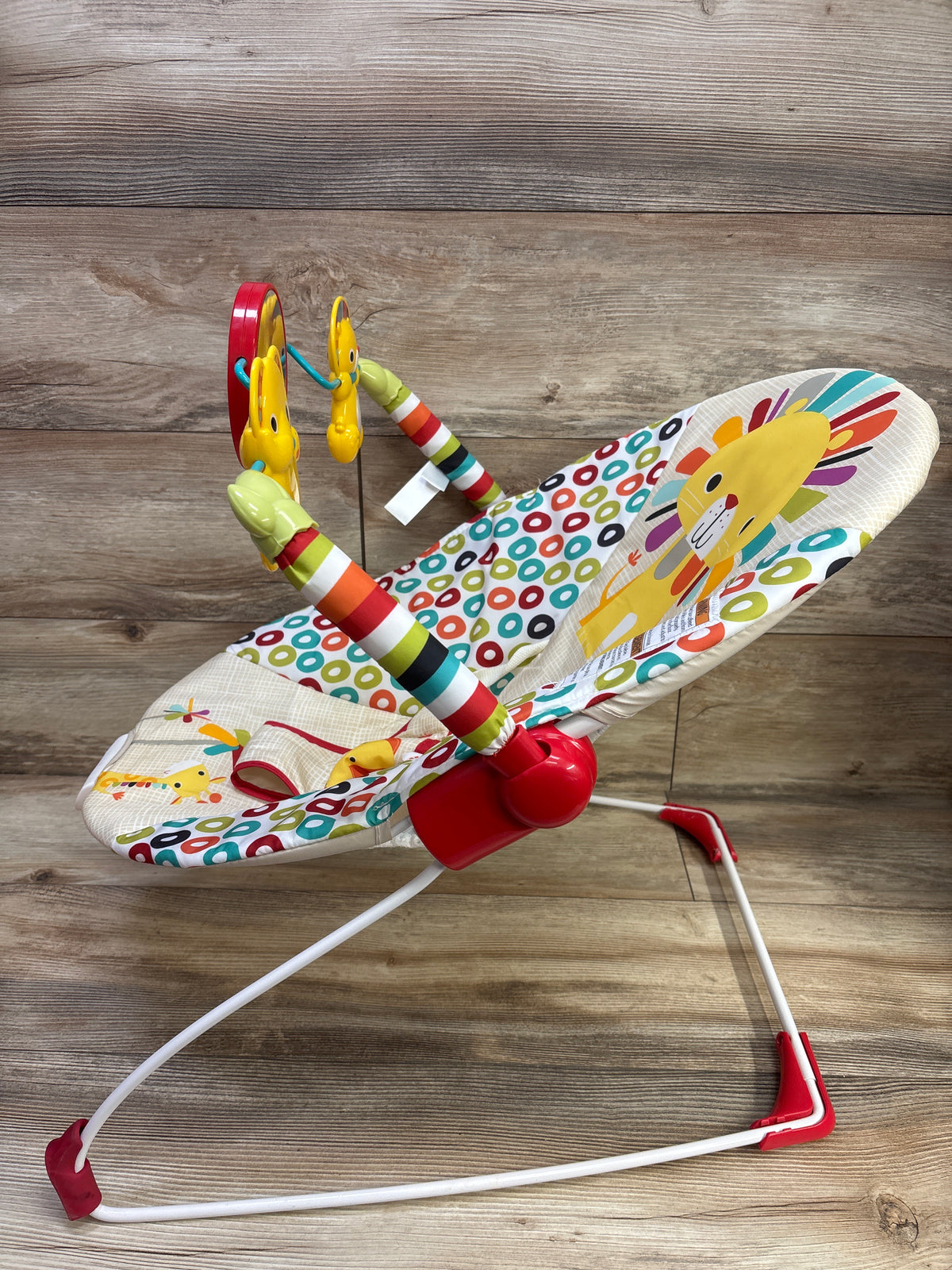 Bright Starts Playful Pinwheel Vibrating Baby Bouncer