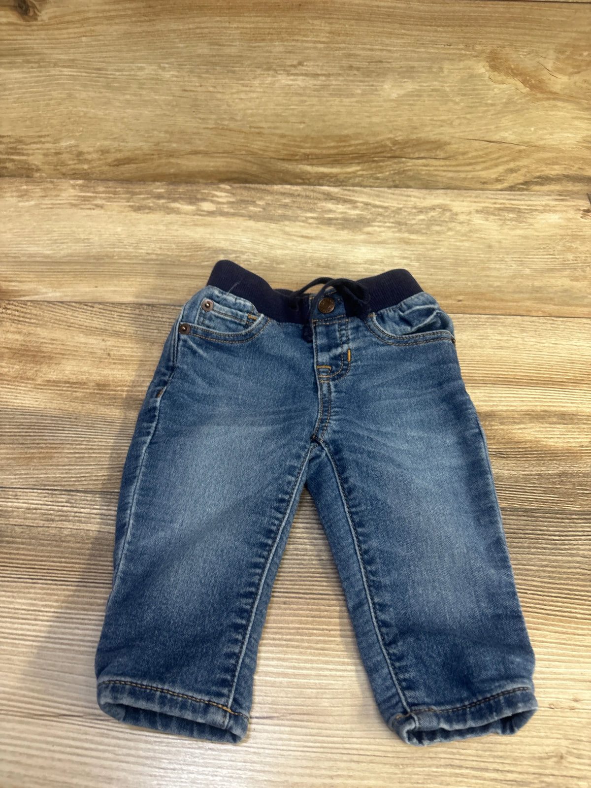 Baby Gap Denim Easy Slim Drawstring Jeans Blue sz 3-6m