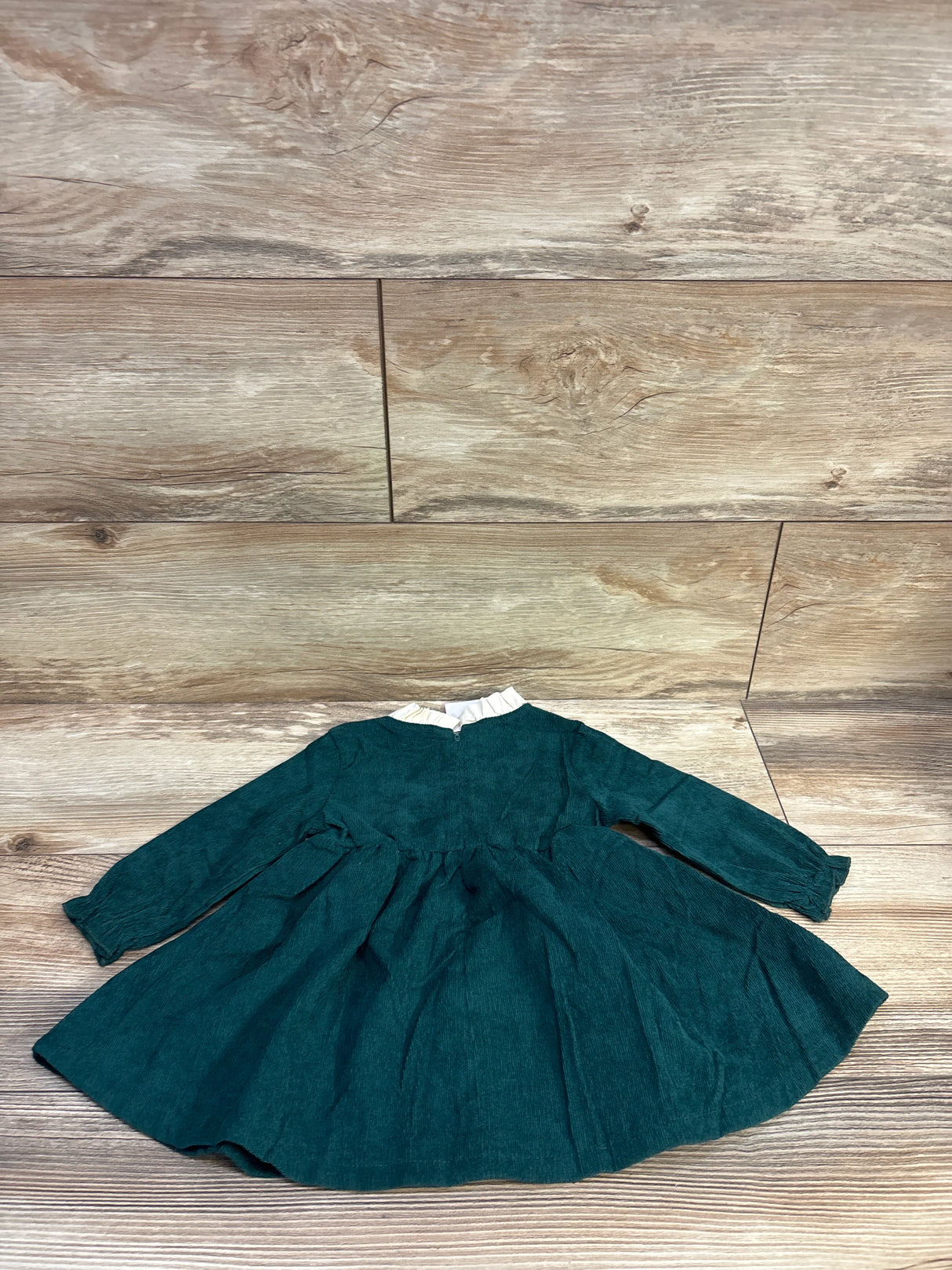 NEW Kucnuzki Long Sleeve Dress Green sz 6-9m