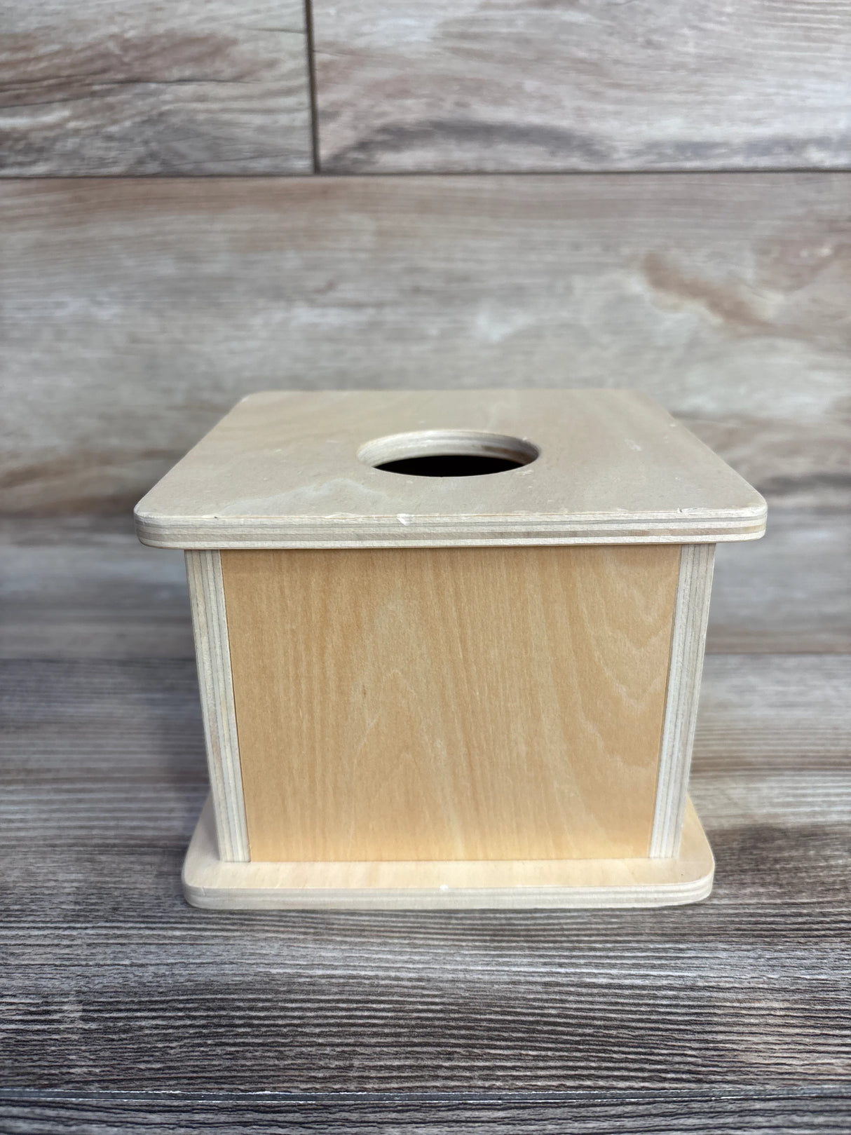 Dualoai Wooden Ball Drop Box