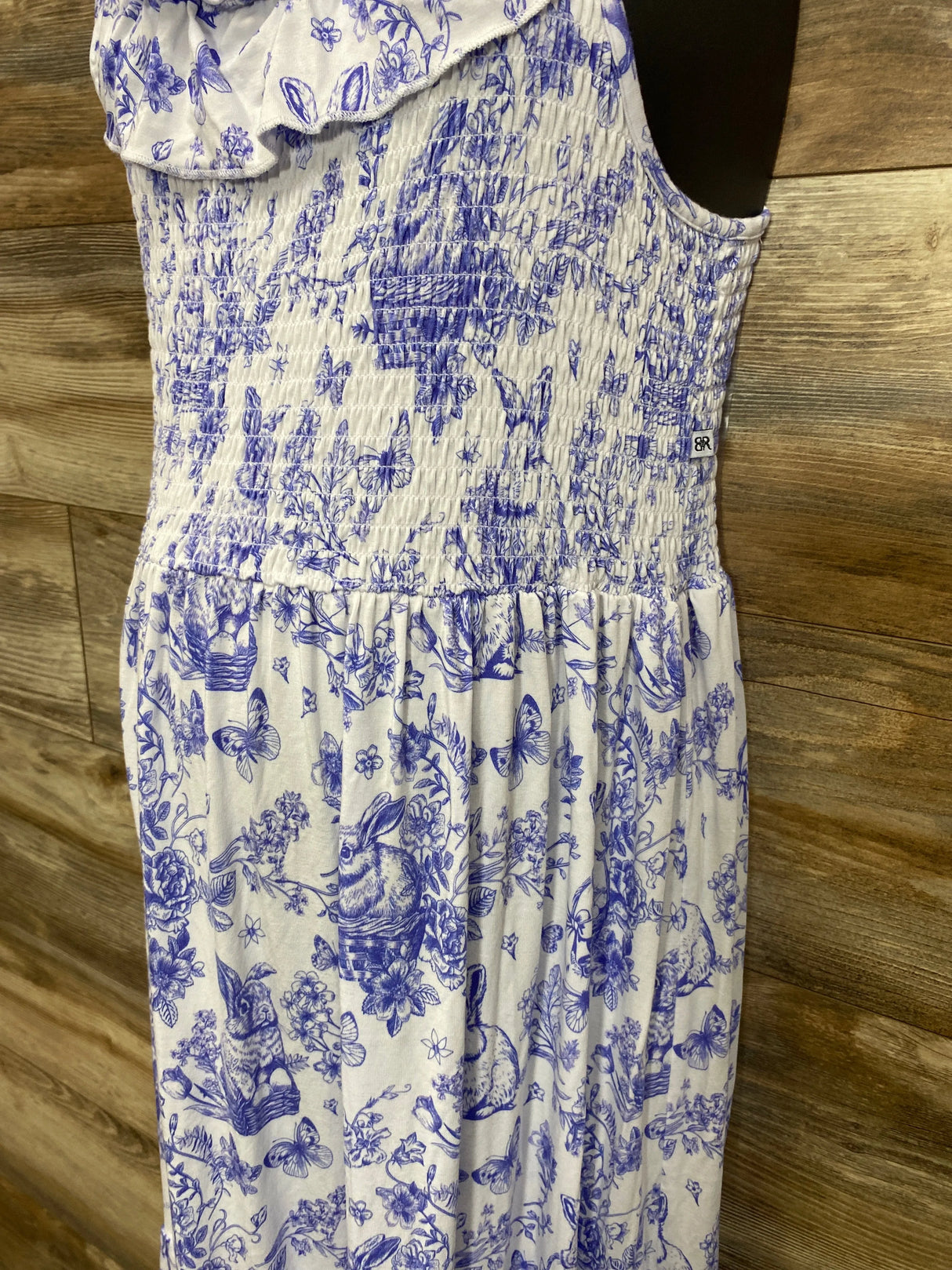 Bums & Roses Easter Mom Dress & Baby Bubble Romper in Happy Your Hare sz XL & 3-6m