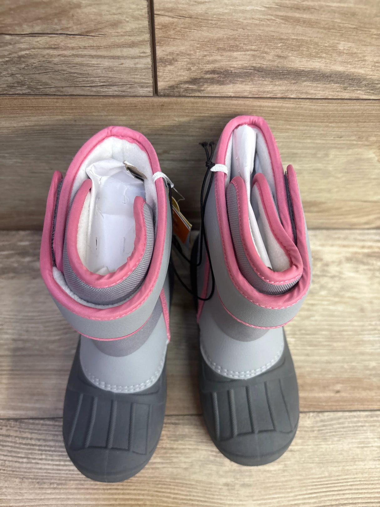 NEW Cat & Jack Lenny Winter Snow Boots Grey sz 11c