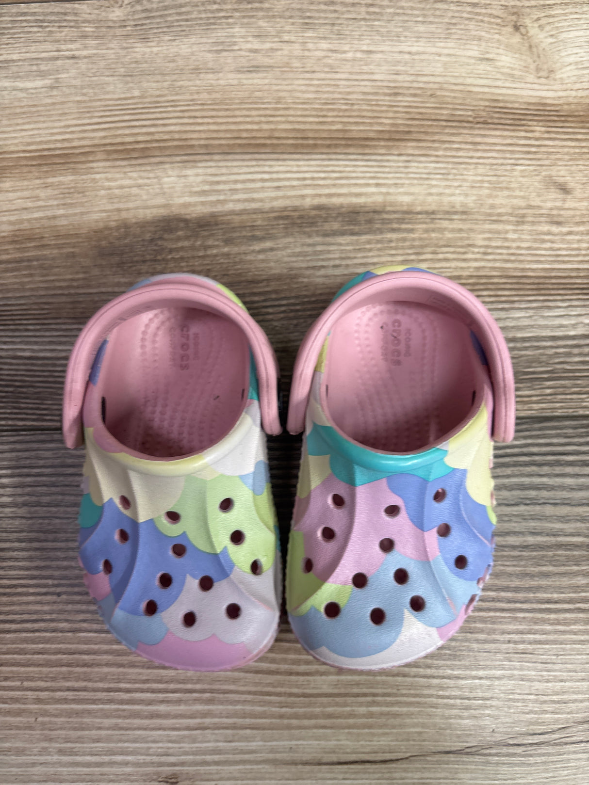 Crocs Baya Patel Cloud Clogs Pink sz 4c