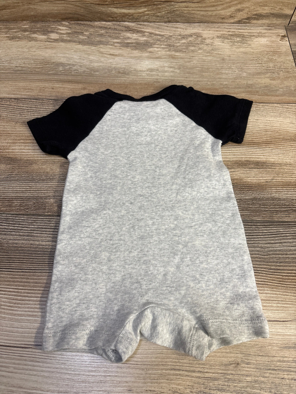 Okie Dokie Daddy's Favorite Little Dude Shortie Romper Grey sz 3m