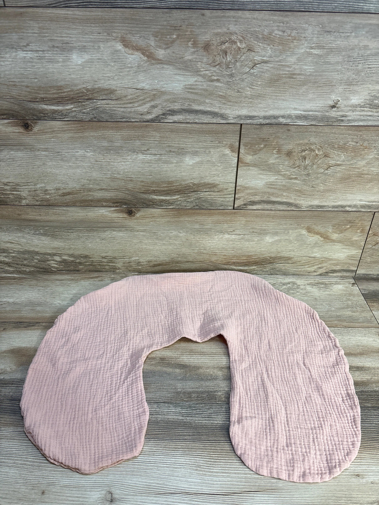 Muslin Nursing Pillow Slipcover Pink