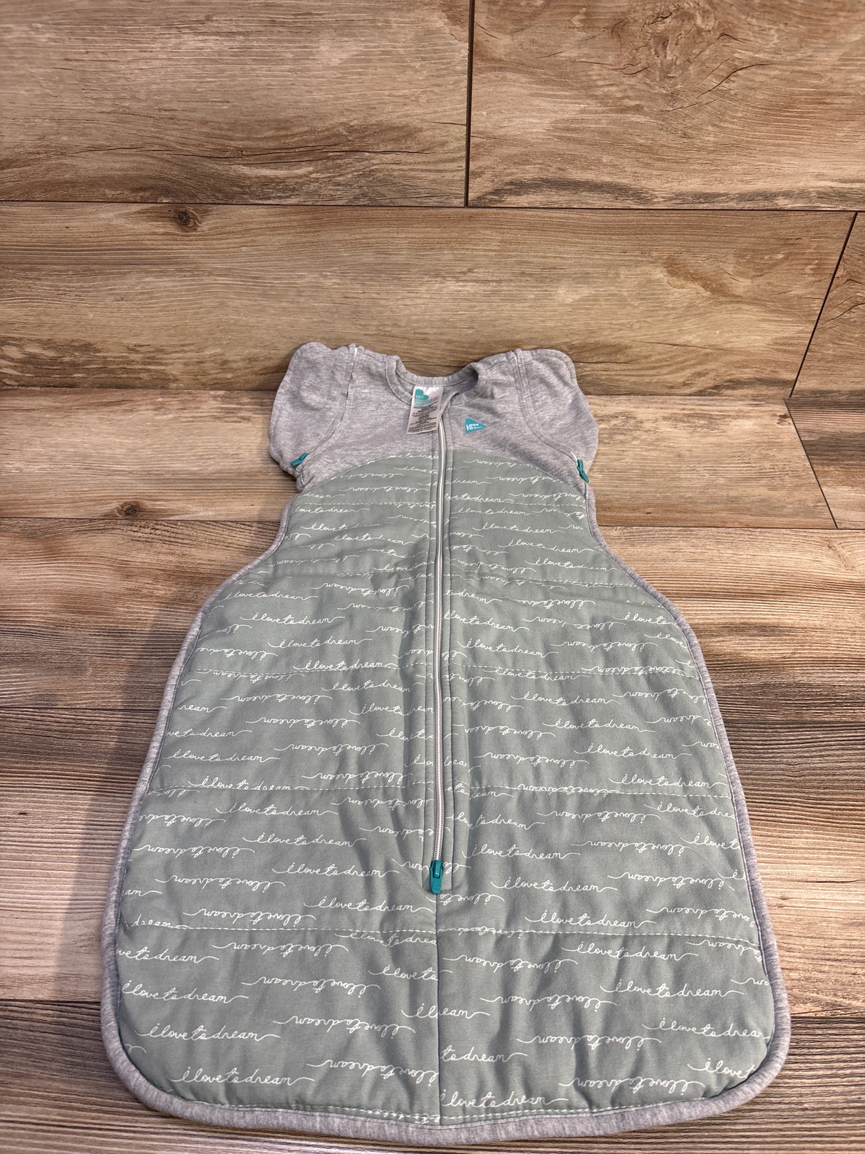 Love To Dream Swaddle UP Transition Bag Cool Green sz 3-6m