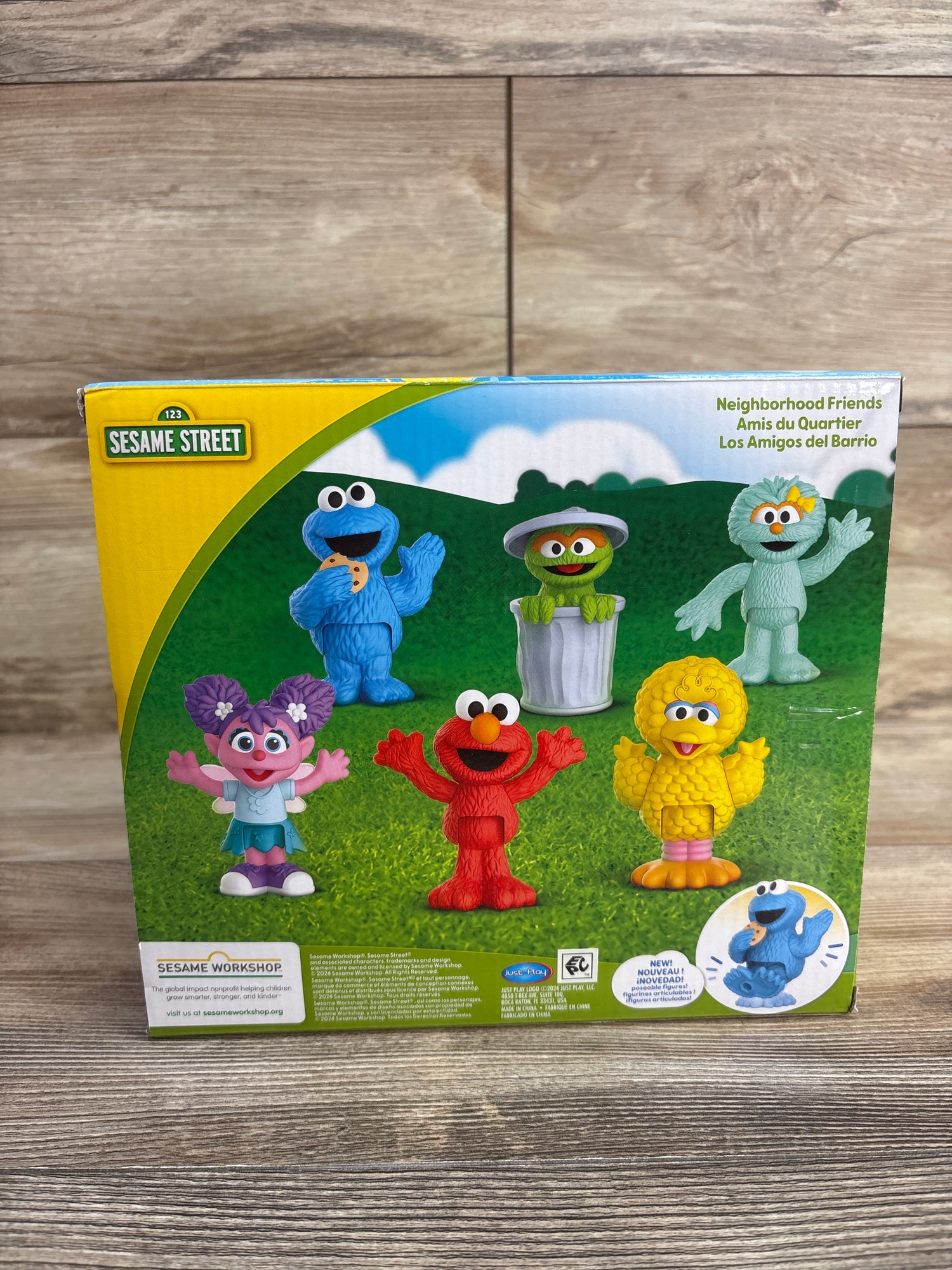 NEW Sesame Street Neighborhood Friends 6pk
