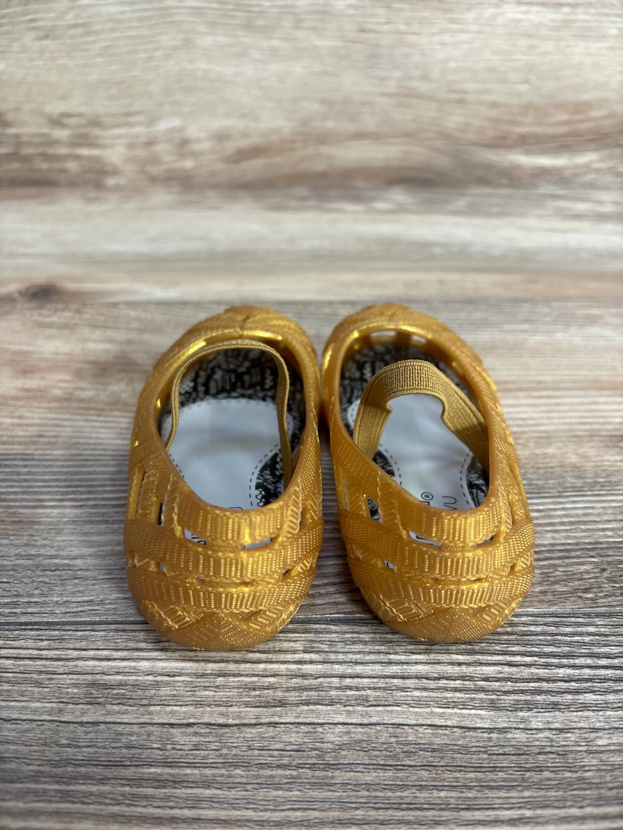 Mini Melissa + JasonWu Mary Jane Flats Gold sz 7c