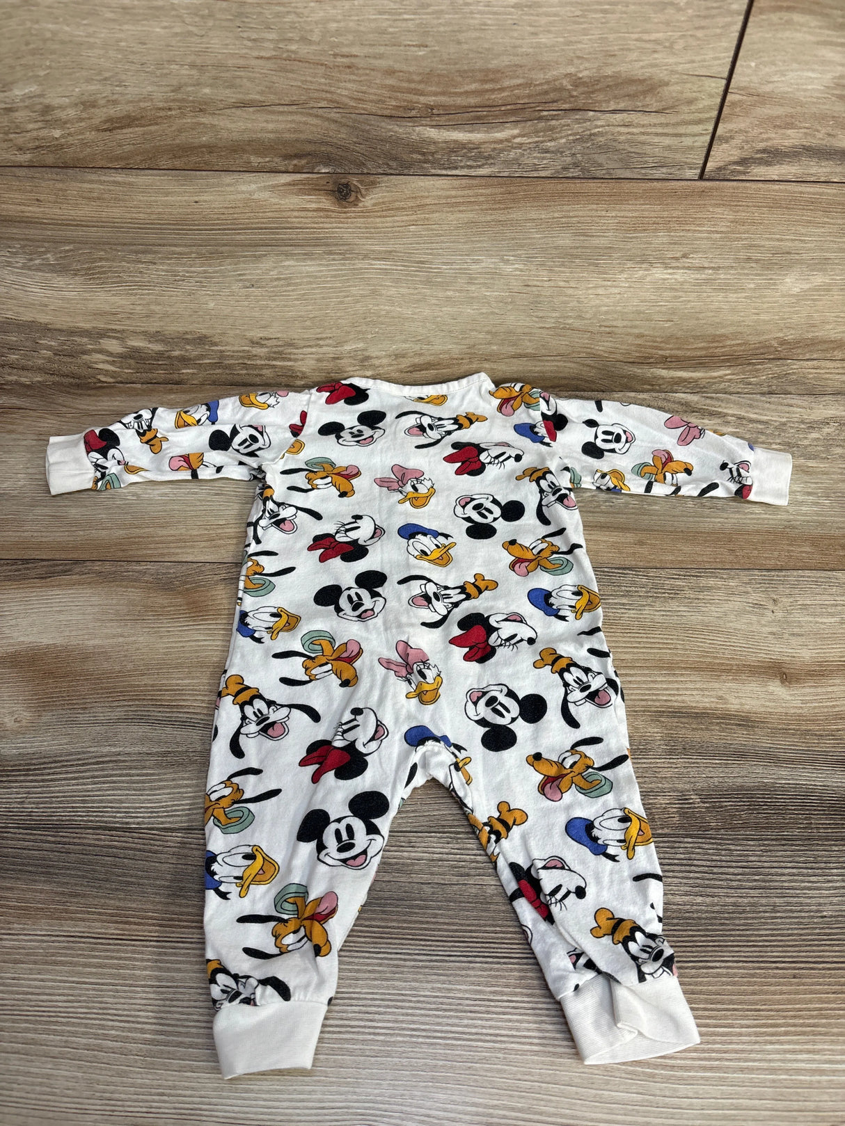 H&M Mickey Mouse Coverall White sz 6m