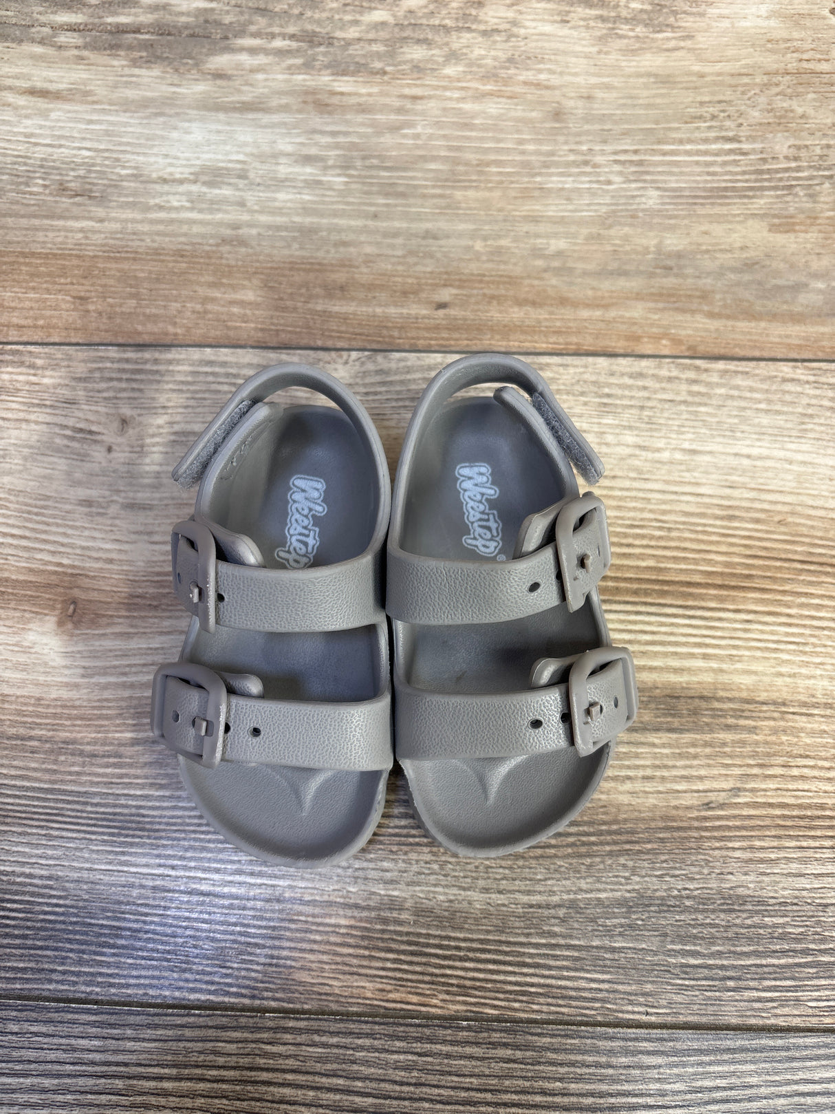 Weestep Double Strap Sandals Grey sz 3c