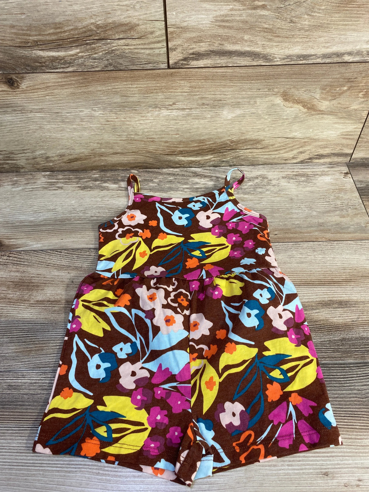 Carter's Tank Shortie Romper Brown sz 3T