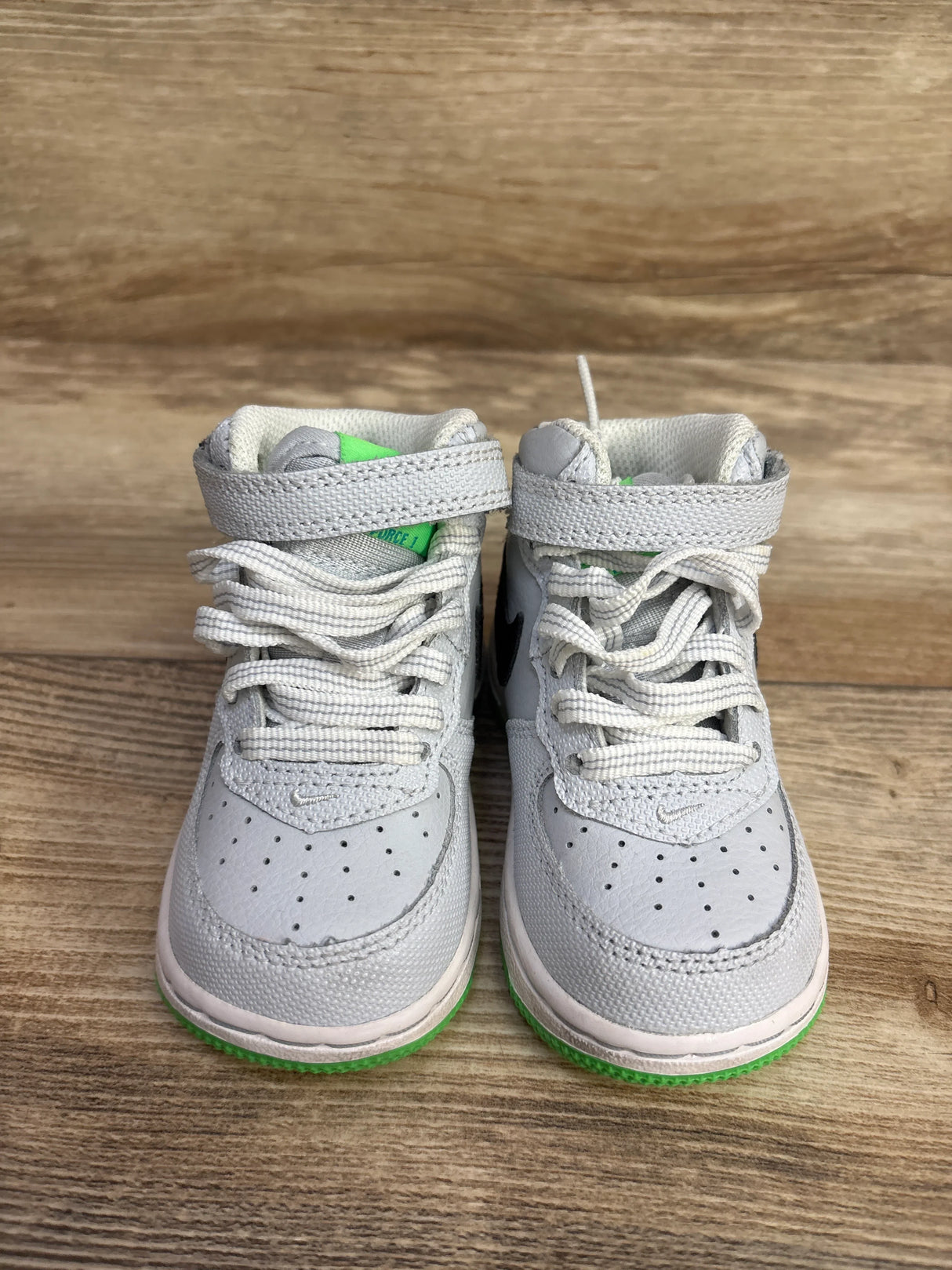 Nike Air Force 1 Mid TD 'Grey' Sneakers sz 4c