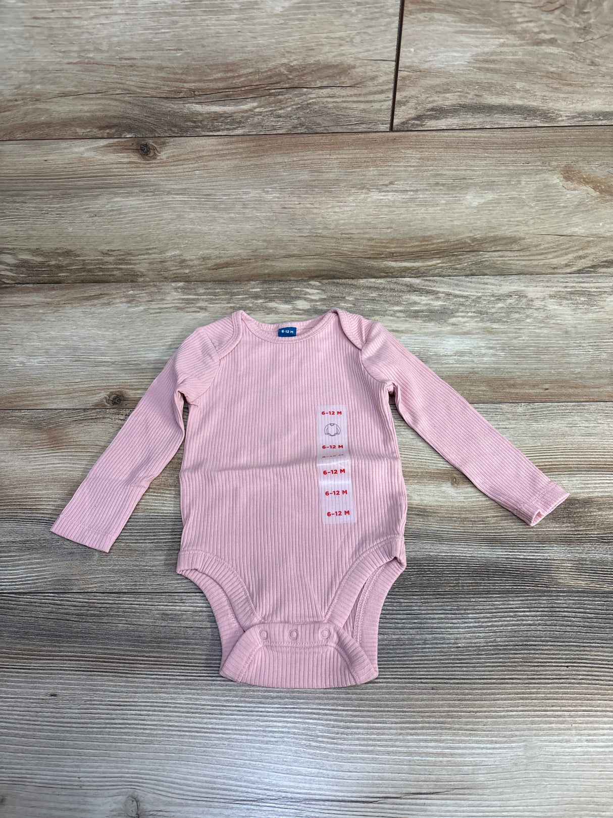 NEW Old Navy Rib-Knit Pink Bodysuit sz 6-12m