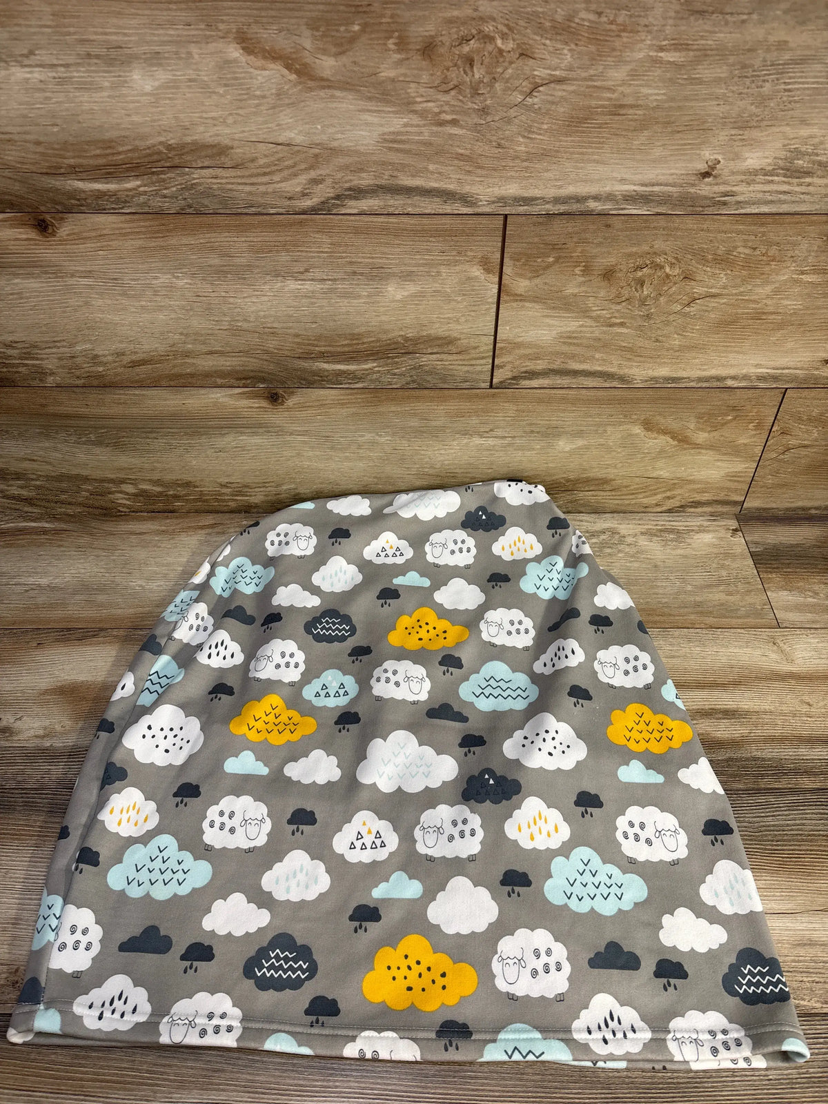 Acrabros Car Seat Cover Grey Clouds