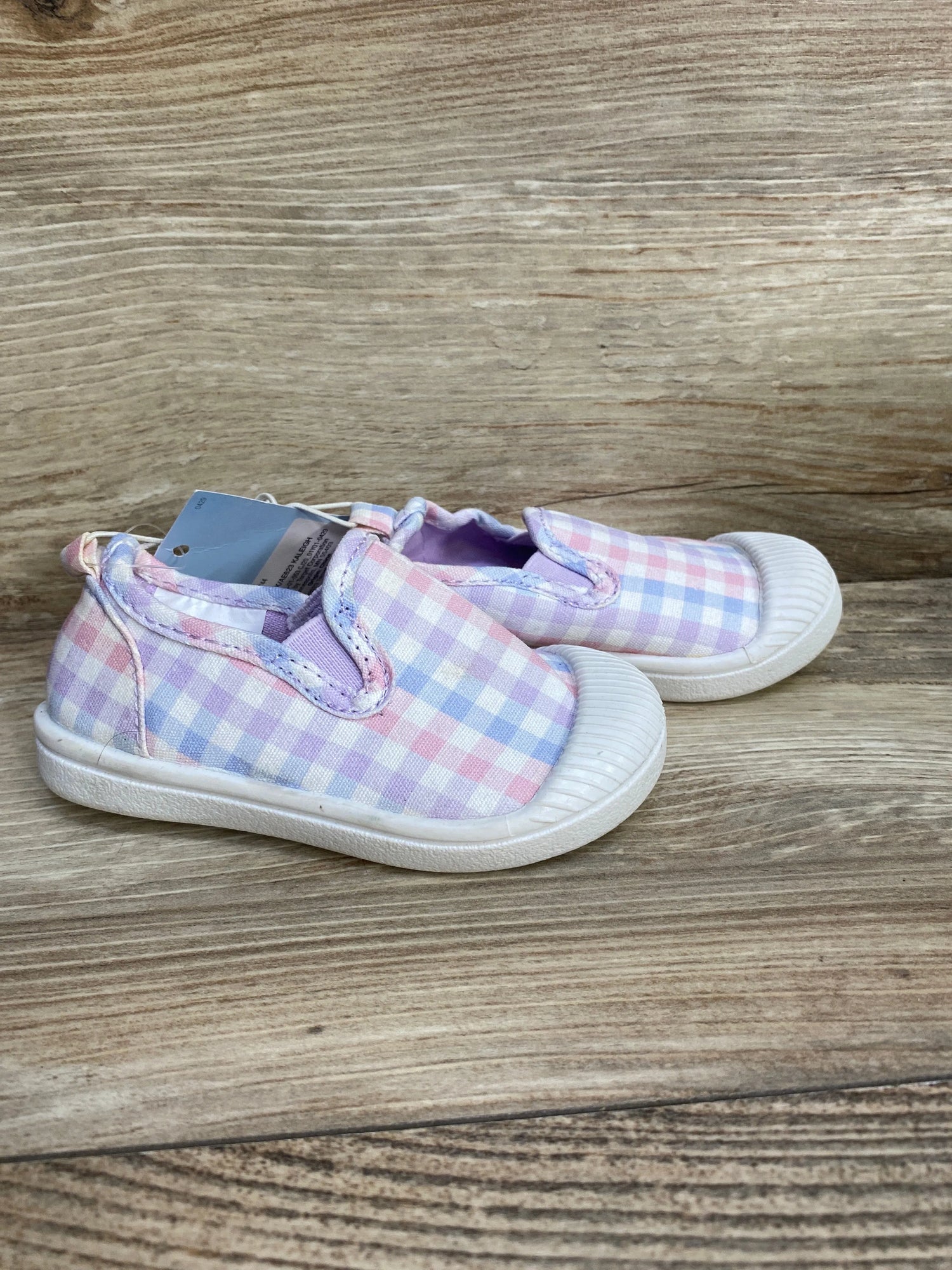 NEW Cat & Jack Kaleigh Slip-On Sneakers Lilac sz 5c - Me n Mommy To Be