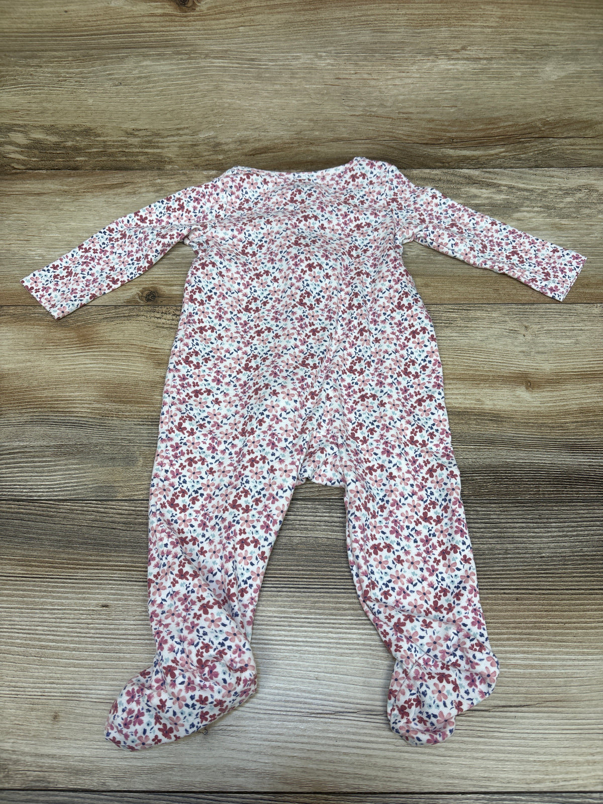 Just One You Floral Sleeper White sz 6m