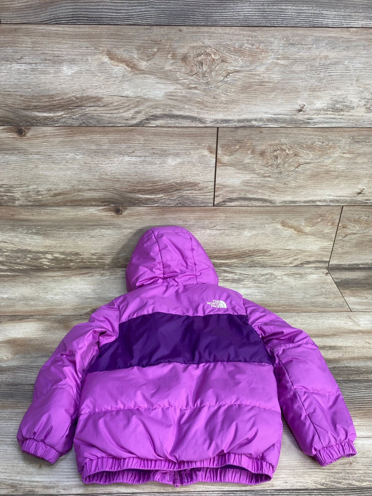 The North Face Moondoggy Down Hooded Jacket Sweet Violet sz 4T