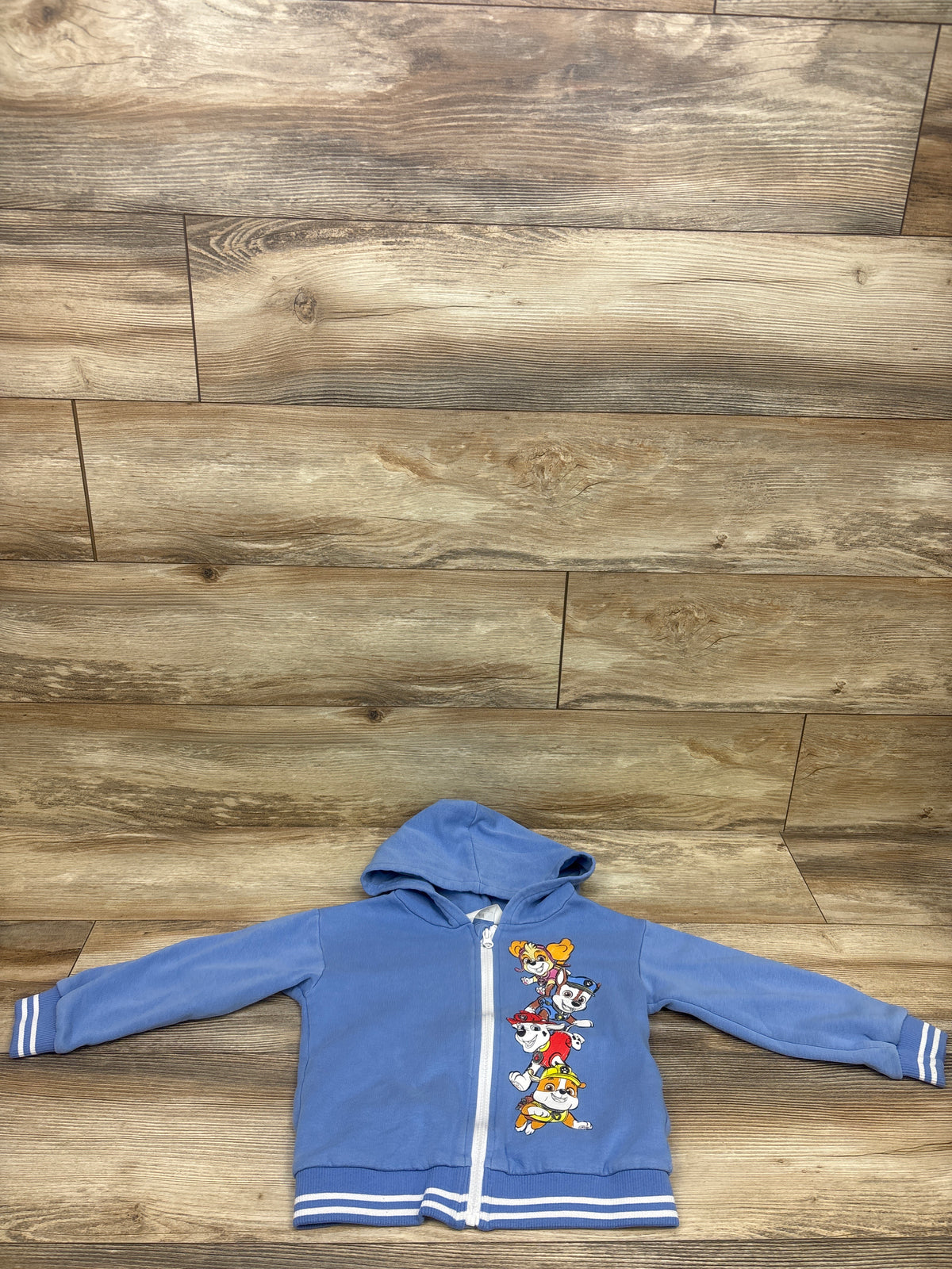 H&M x PAW Patrol Full-Zip Hoodie Blue sz 5/6T