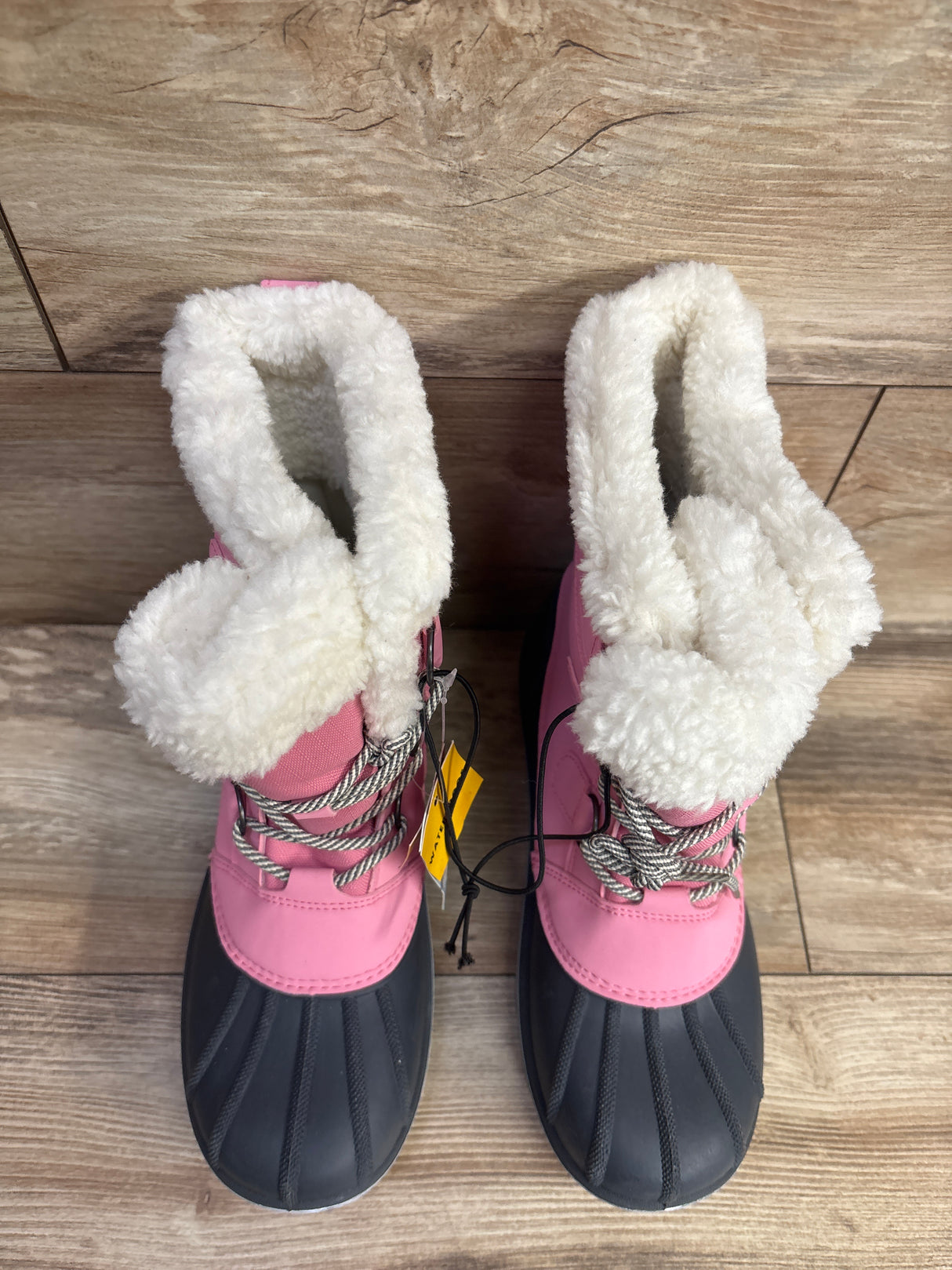 NEW Cat & Jack Kit Winter Boots Pink sz 6Y