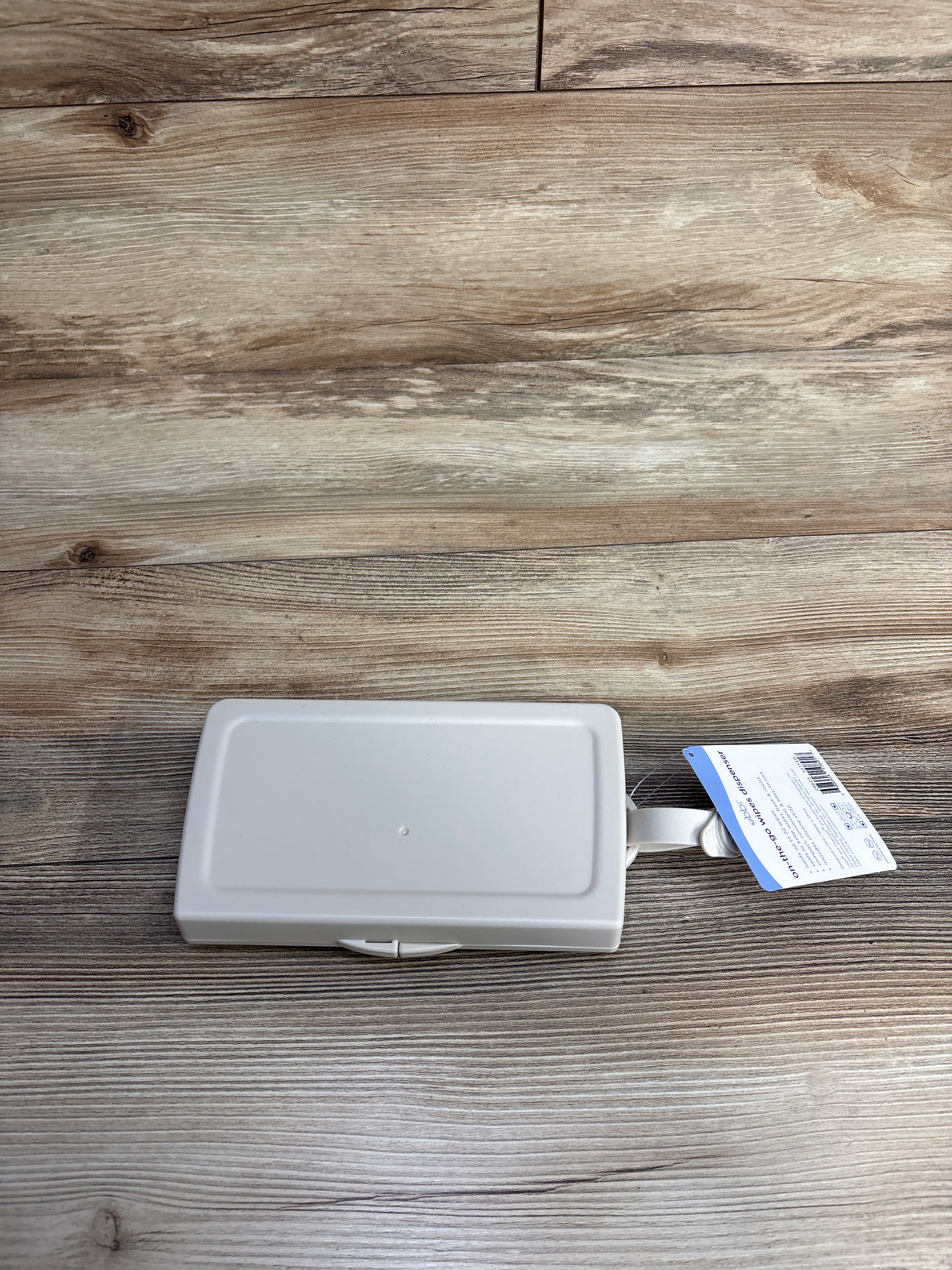 NEW Ubbi On-The-Go Baby Wipes Dispenser, Taupe