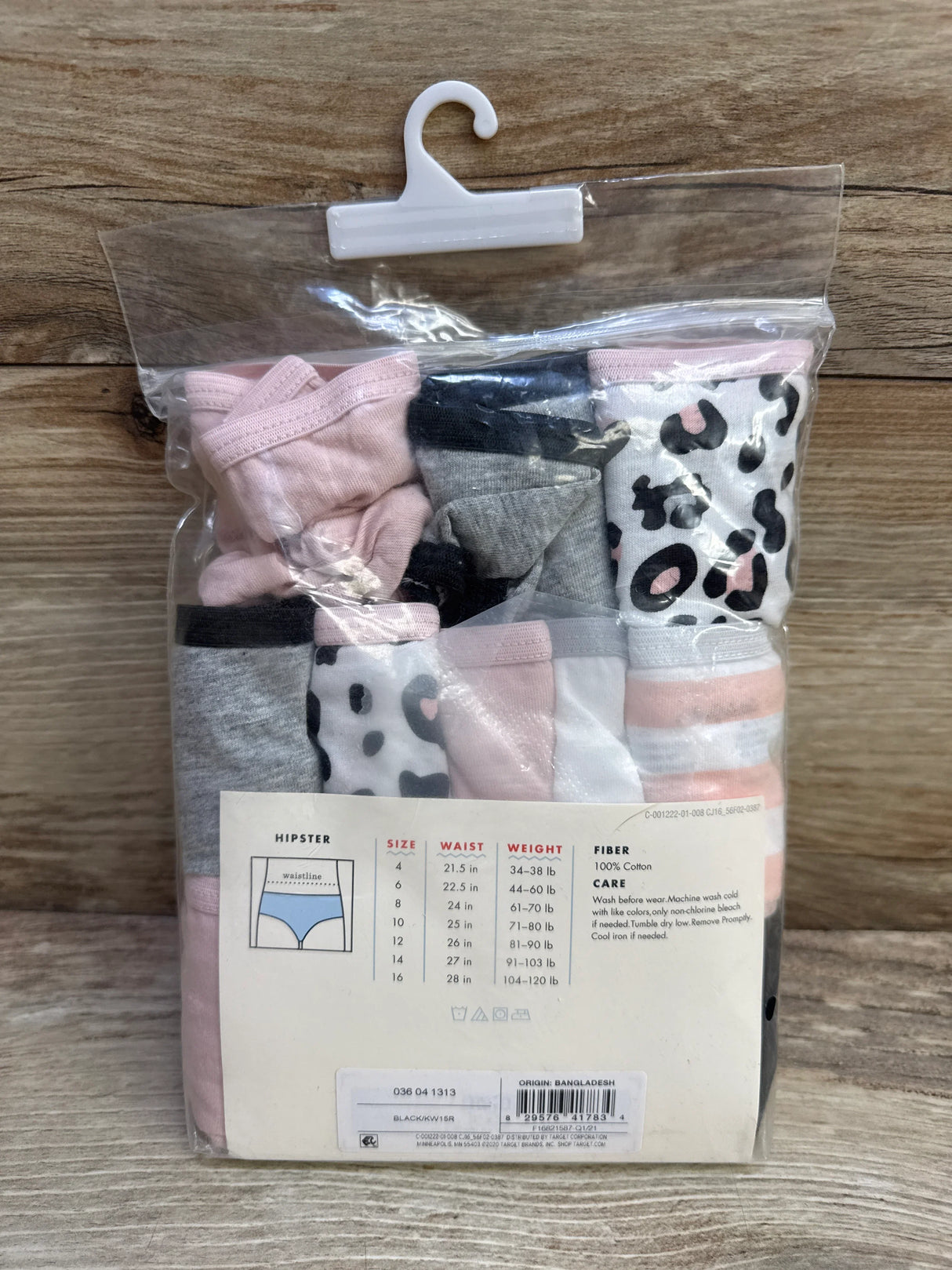 NEW Cat & Jack Girls' Hipster Underwear 14pk sz 4T