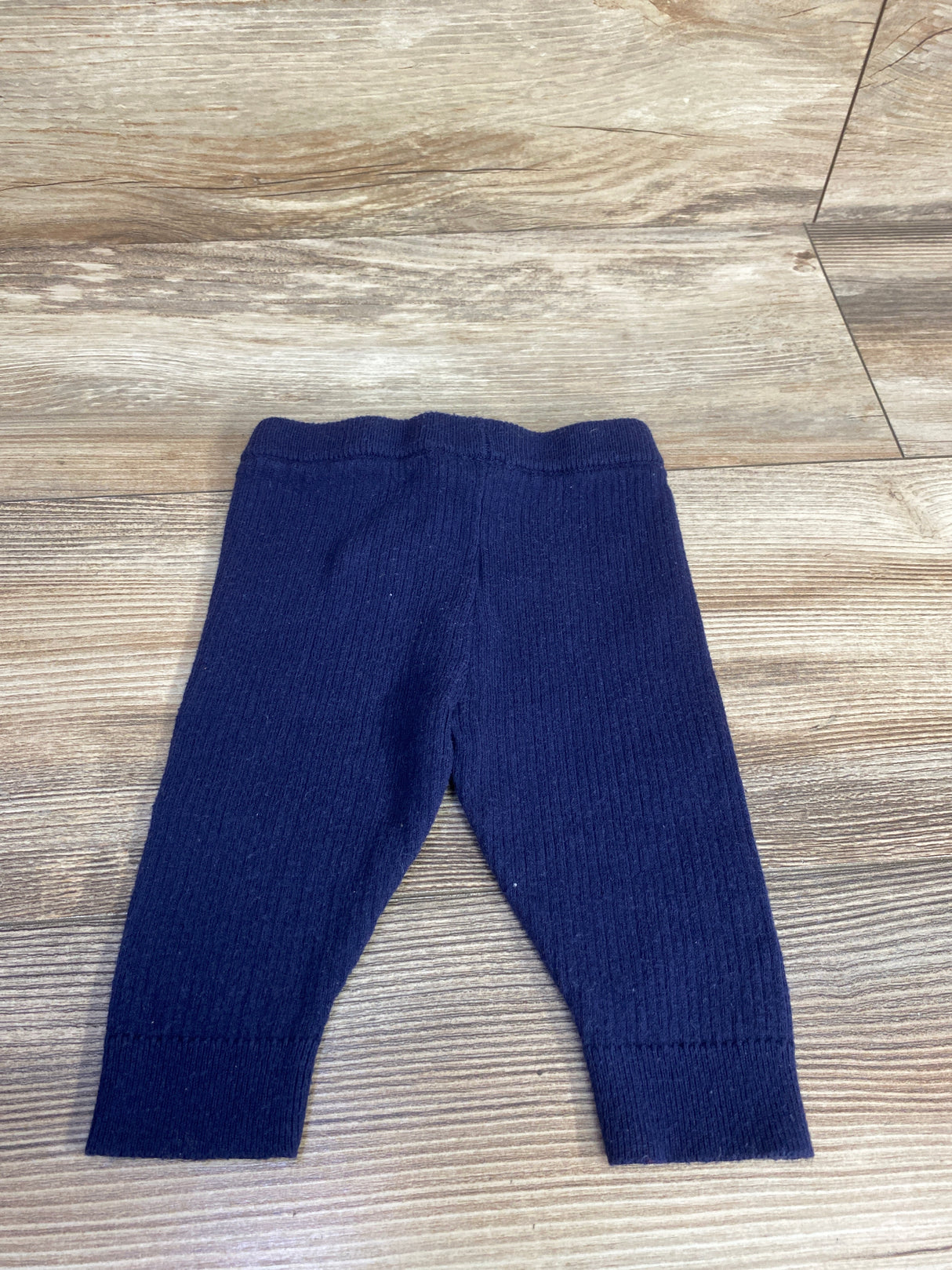 Janie & Jack Ribbed Drawstring Pants Navy sz 0-3m