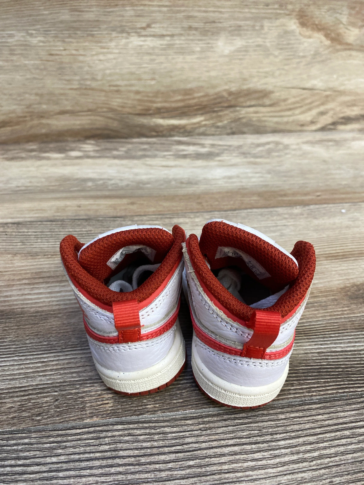 Air Jordan 1 Mid SE TD 'White Dune Red' sz 2.5c