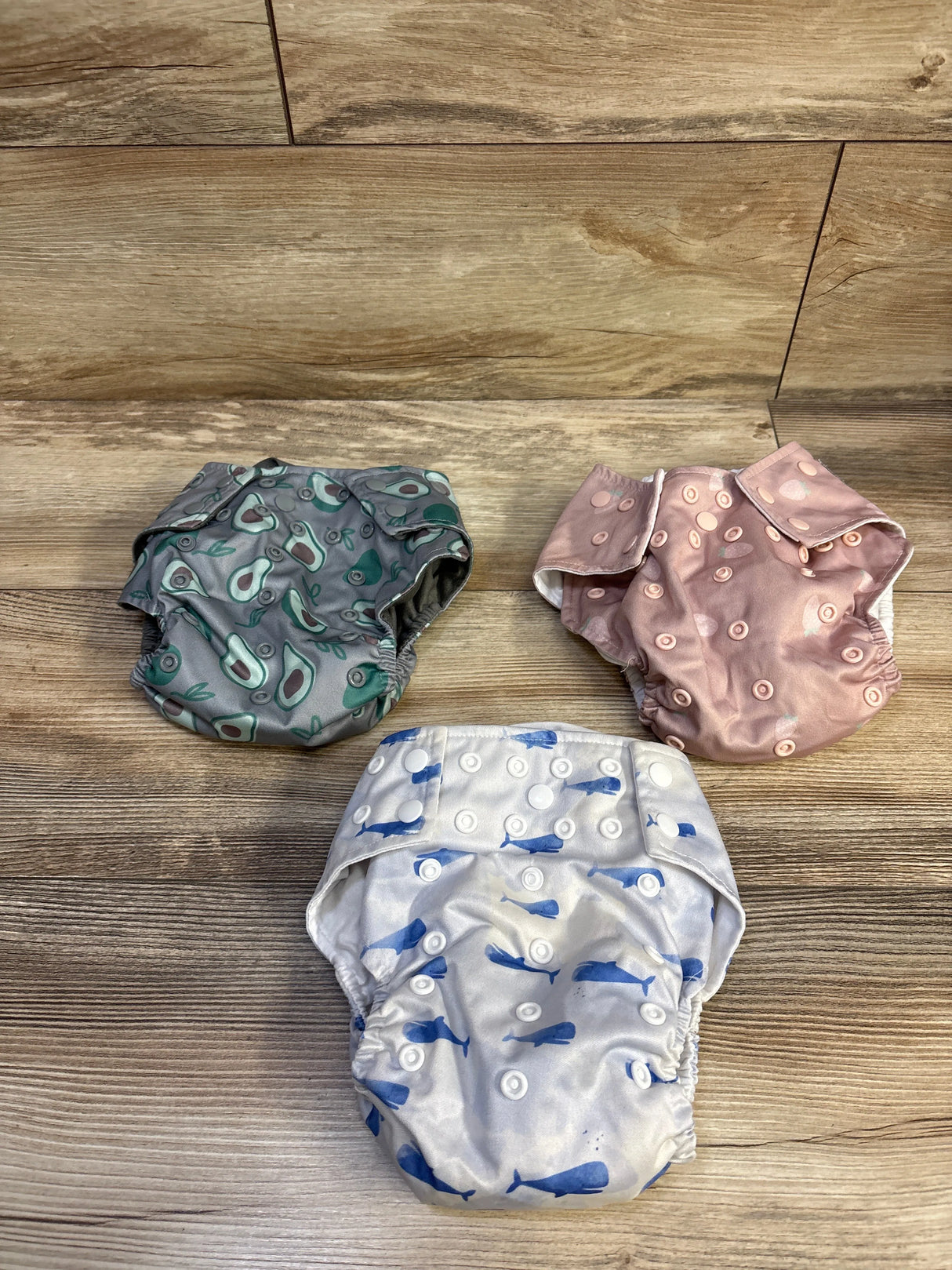 La Petite Ourse Evolution Reusable Cloth Pocket Diapers with Inserts 3pk