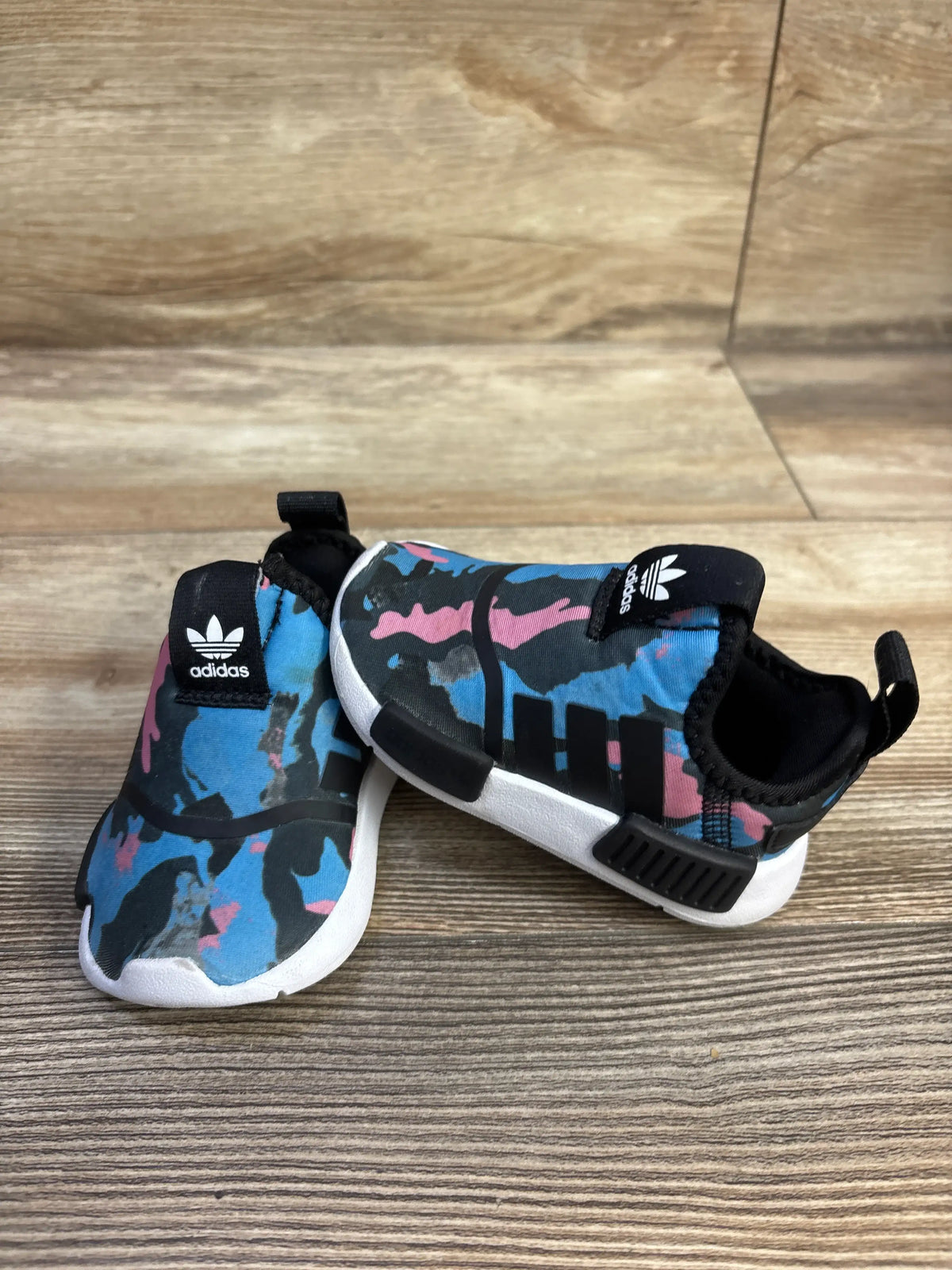 Adidas NMD 360 'Blue Pink Camo' Sneakers sz 4c