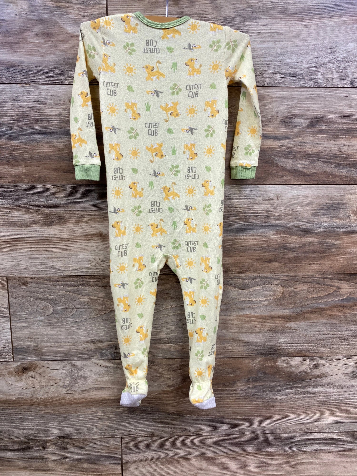 Disney Baby Sleeper Yellow sz 24m